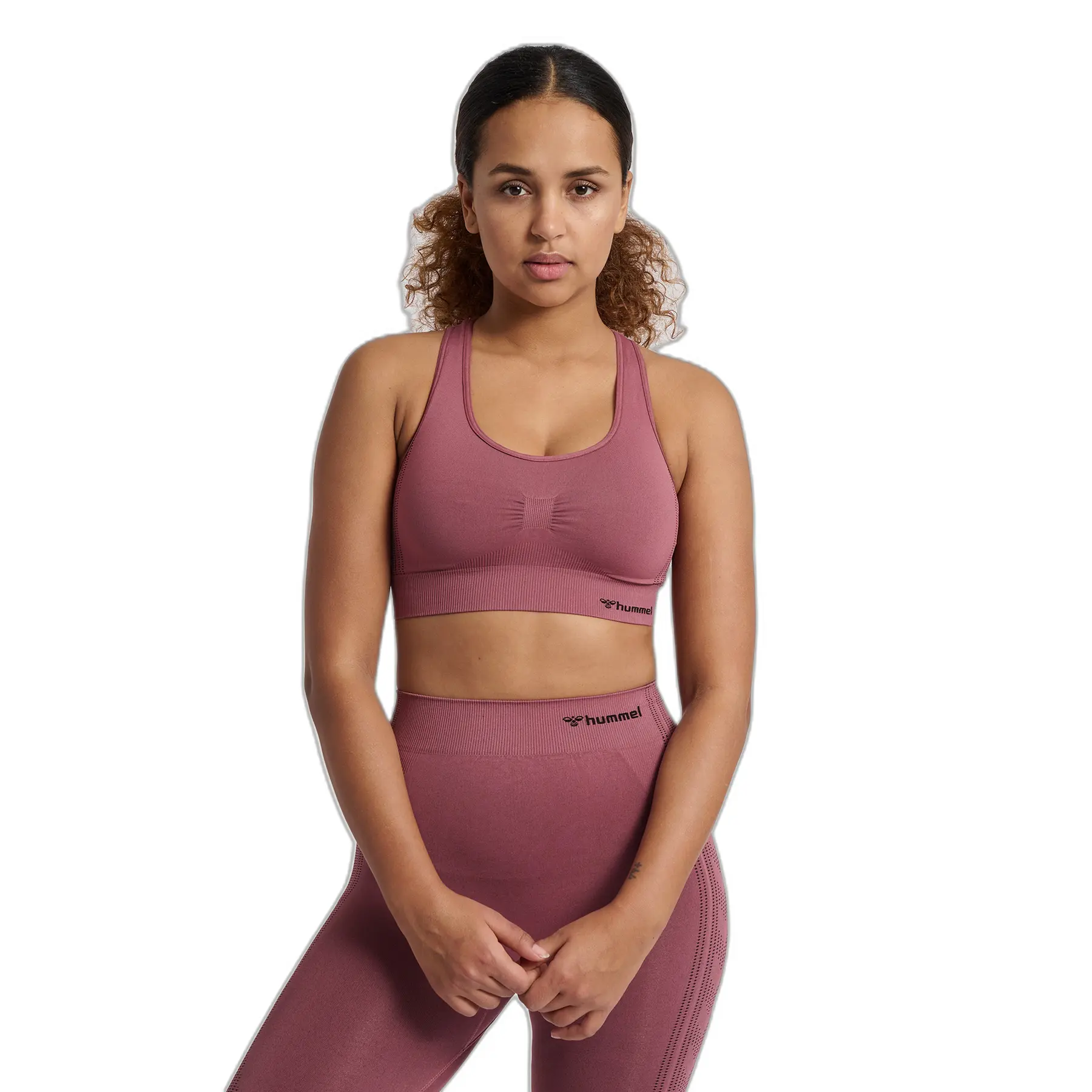 Nahtloser Sport-BH, Damen Hummel Shaping