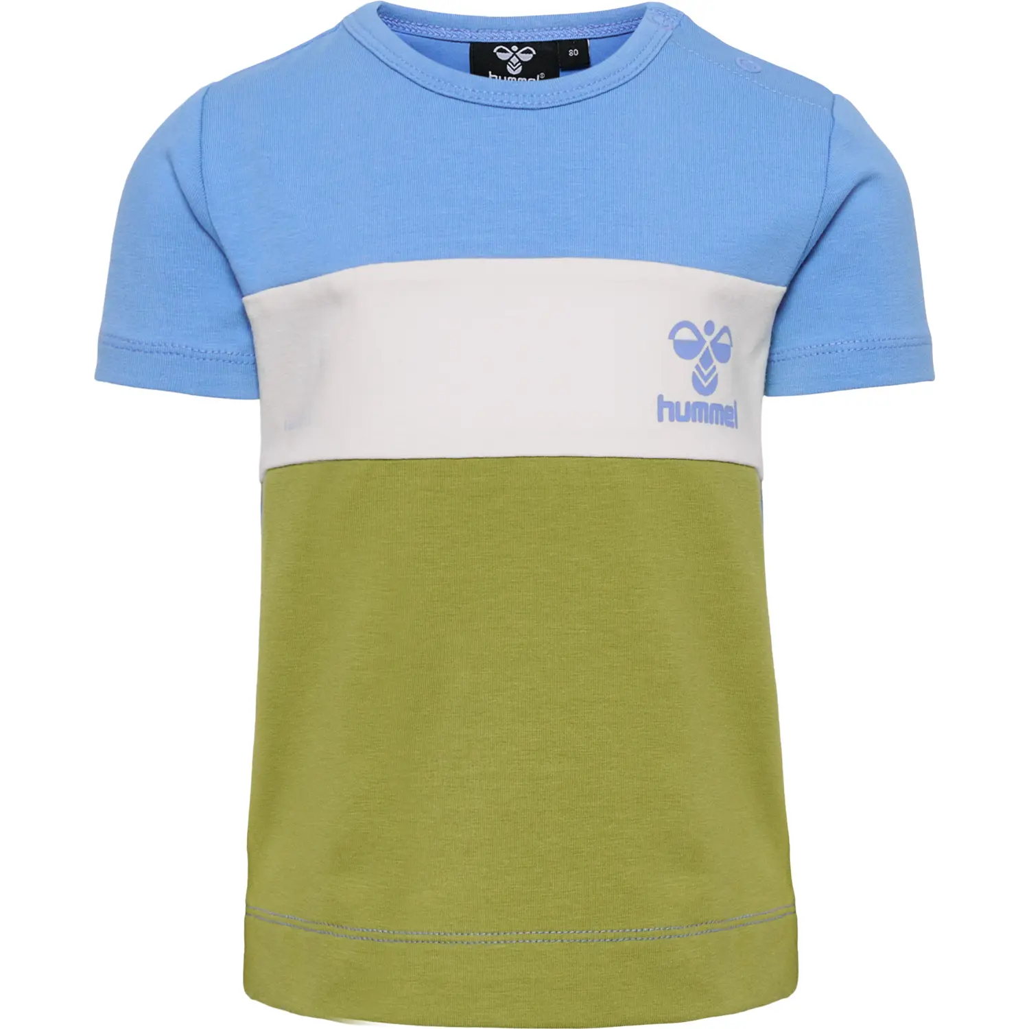 Jungen-Baby-T-Shirt Hummel Glad Block