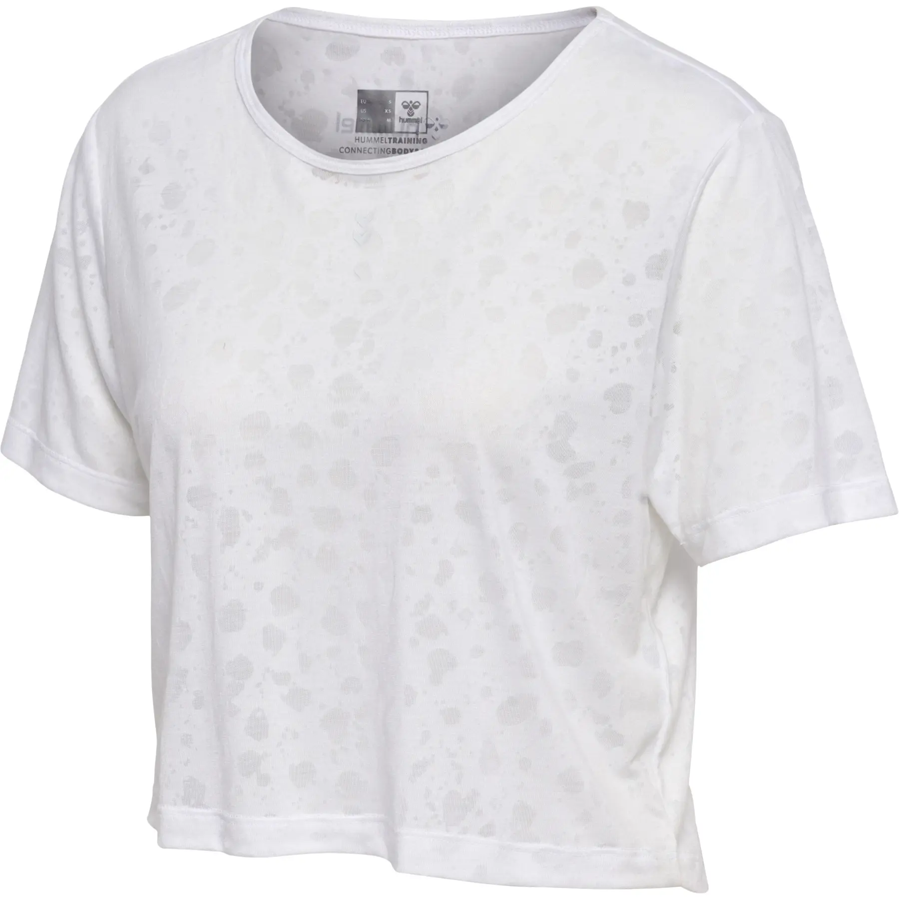 Crop T-Shirt Damen Hummel MT Iris Burnout