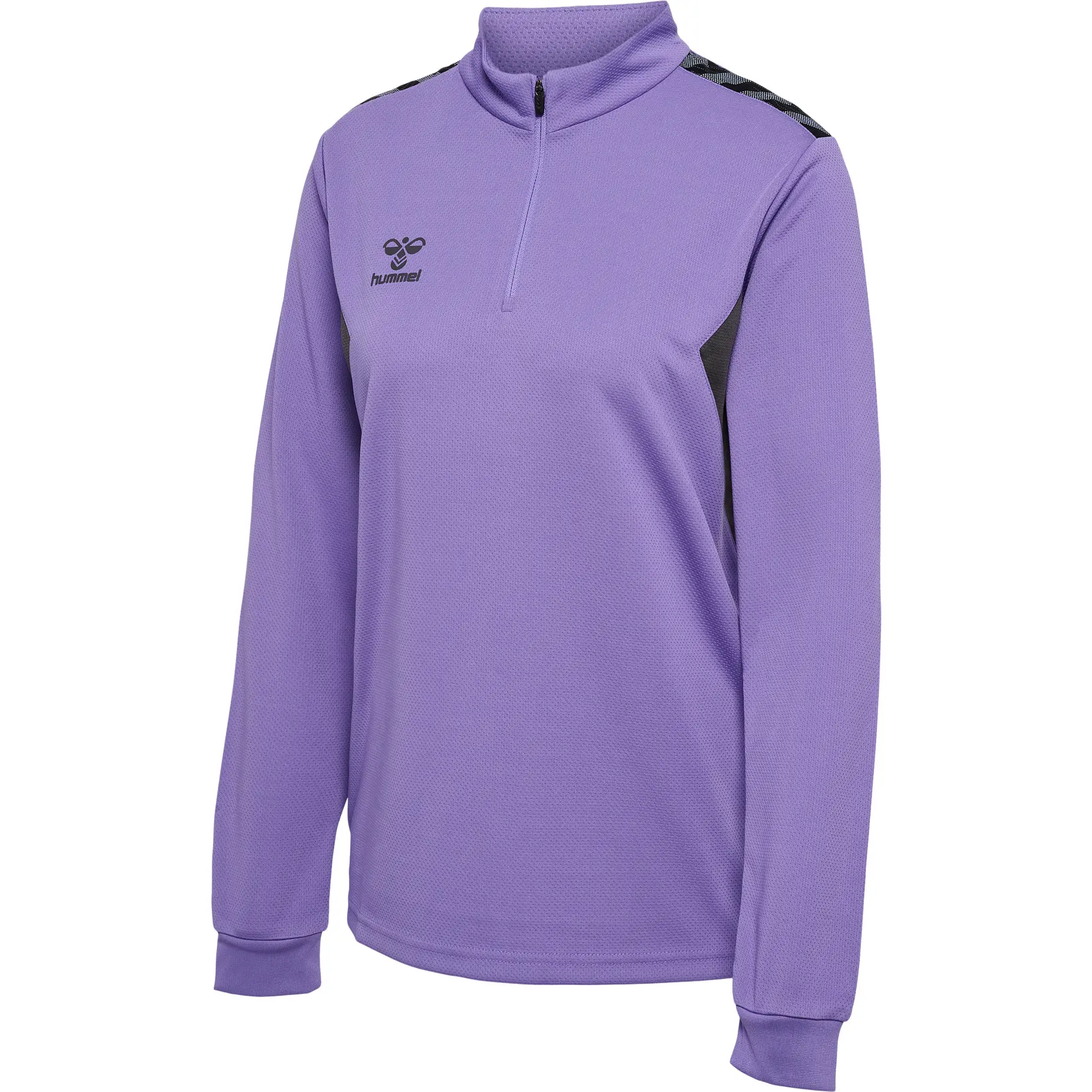 Trainingsjacke mit halbem Reißverschluss Frau Hummel Authentic