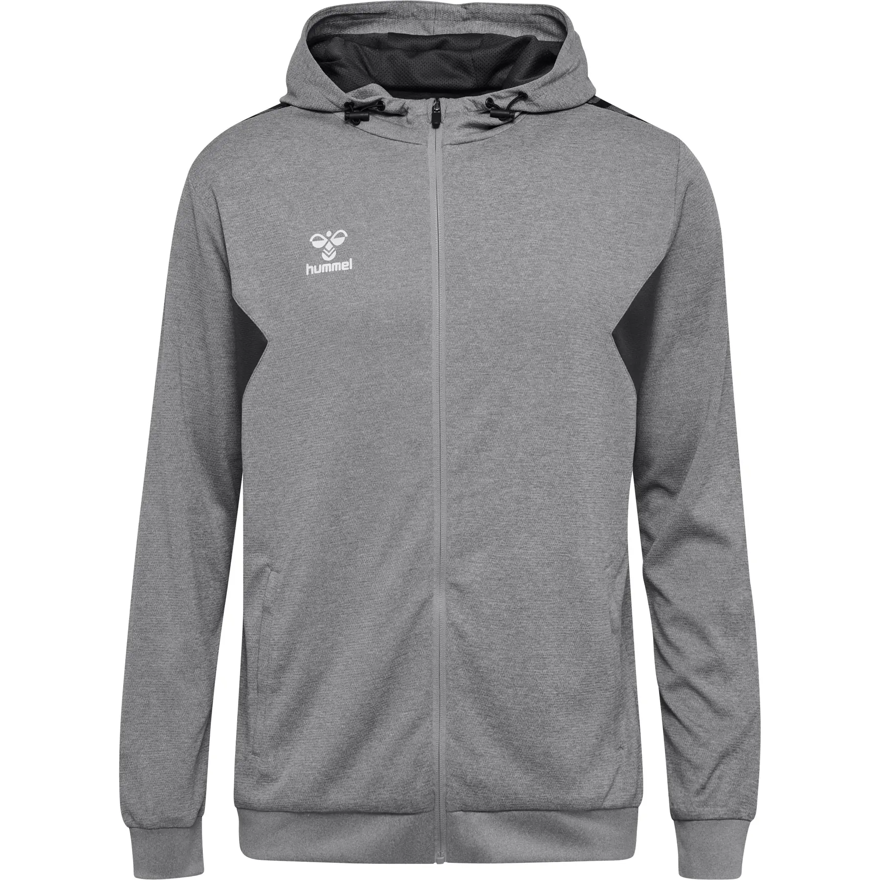 Sweatjacke mit Kapuze und Reißverschluss aus Polyester Hummel Authentic