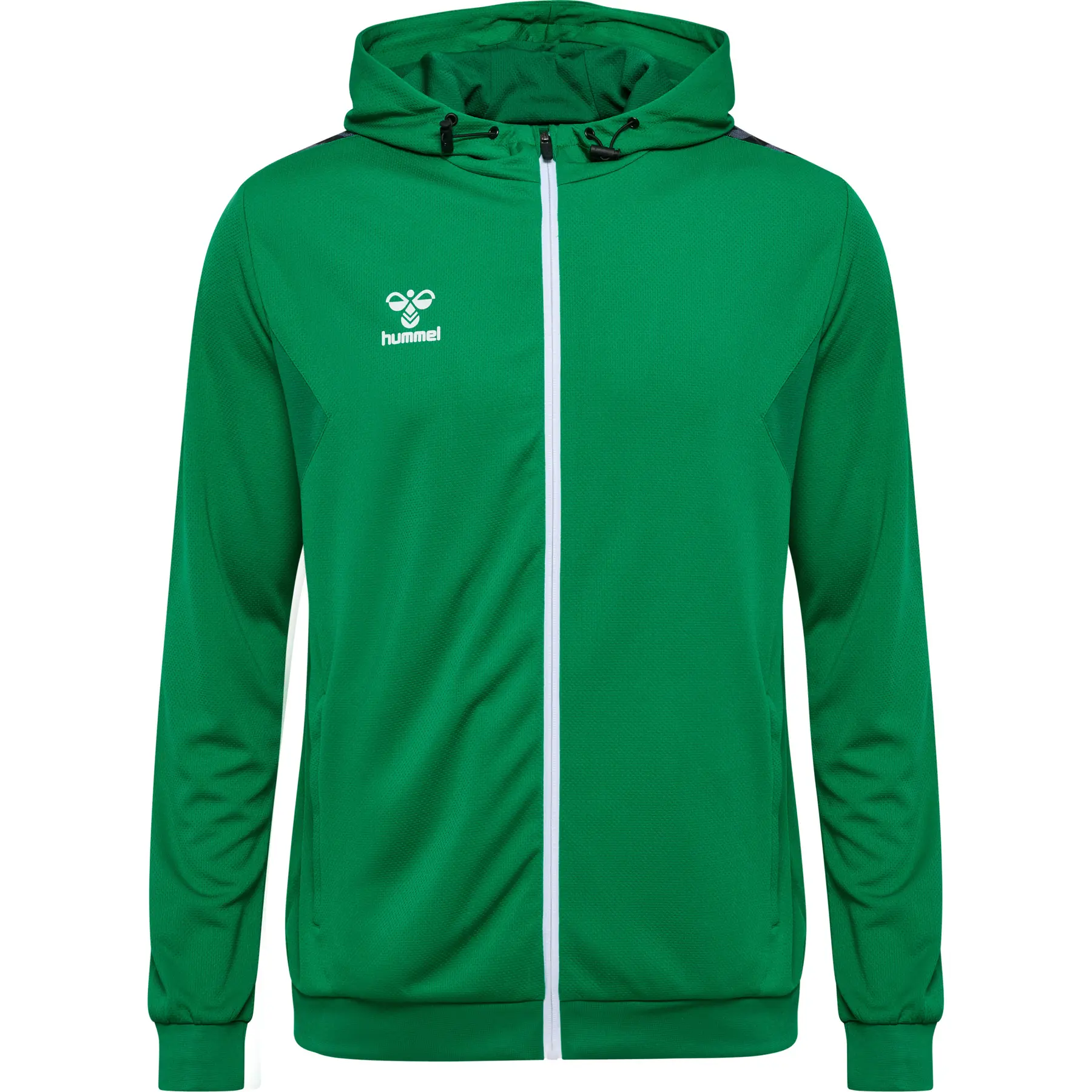 Sweatjacke mit Kapuze und Reißverschluss aus Polyester Hummel Authentic