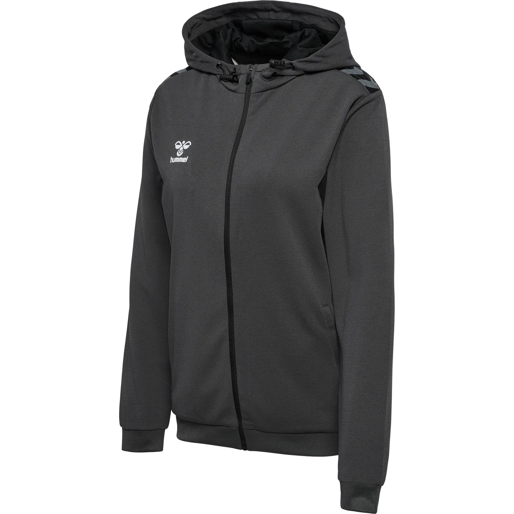 Sweatjacke mit Reißverschluss und Kapuze Frau Hummel Authentic