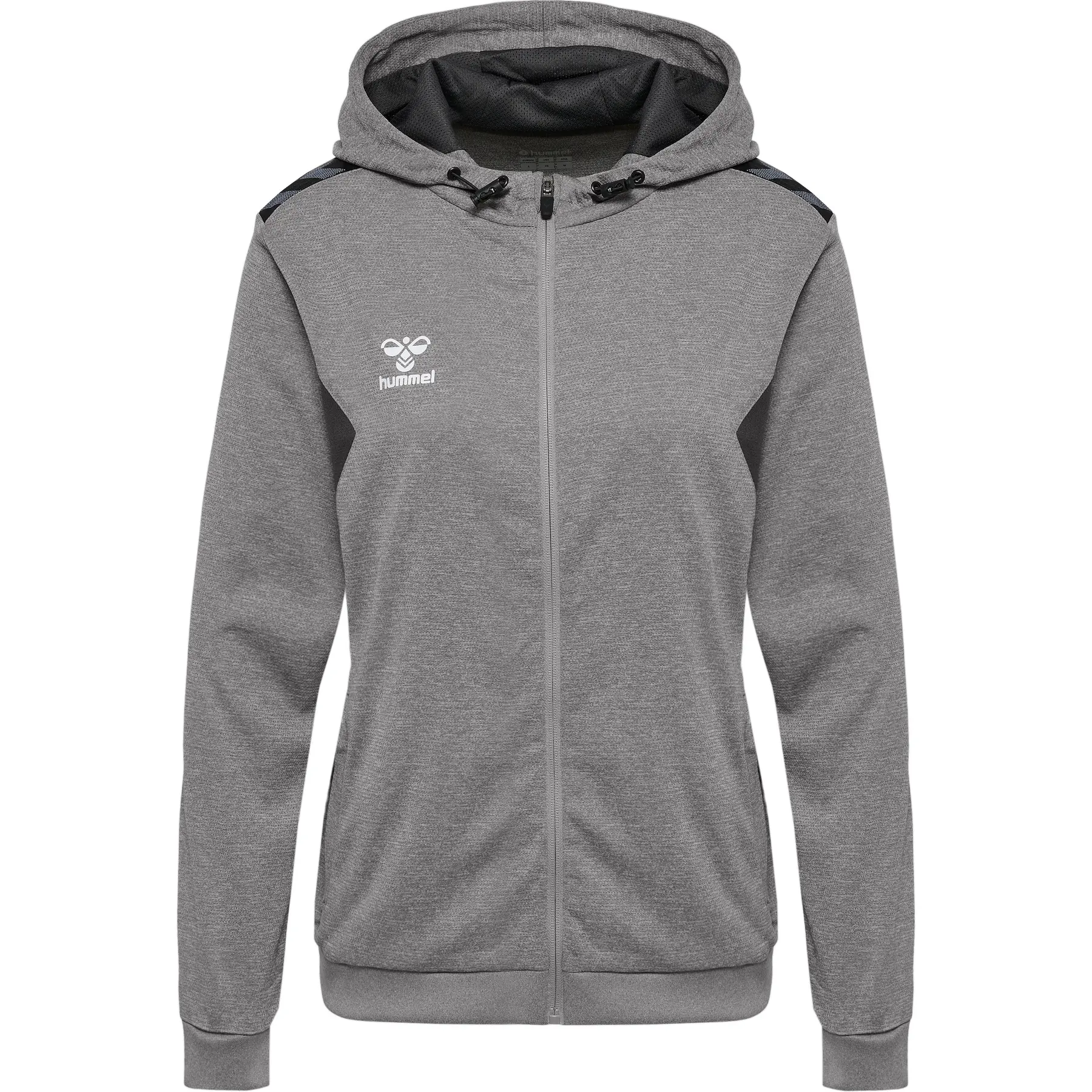 Sweatjacke mit Kapuze und Reißverschluss Polyester Damen Hummel Authentic