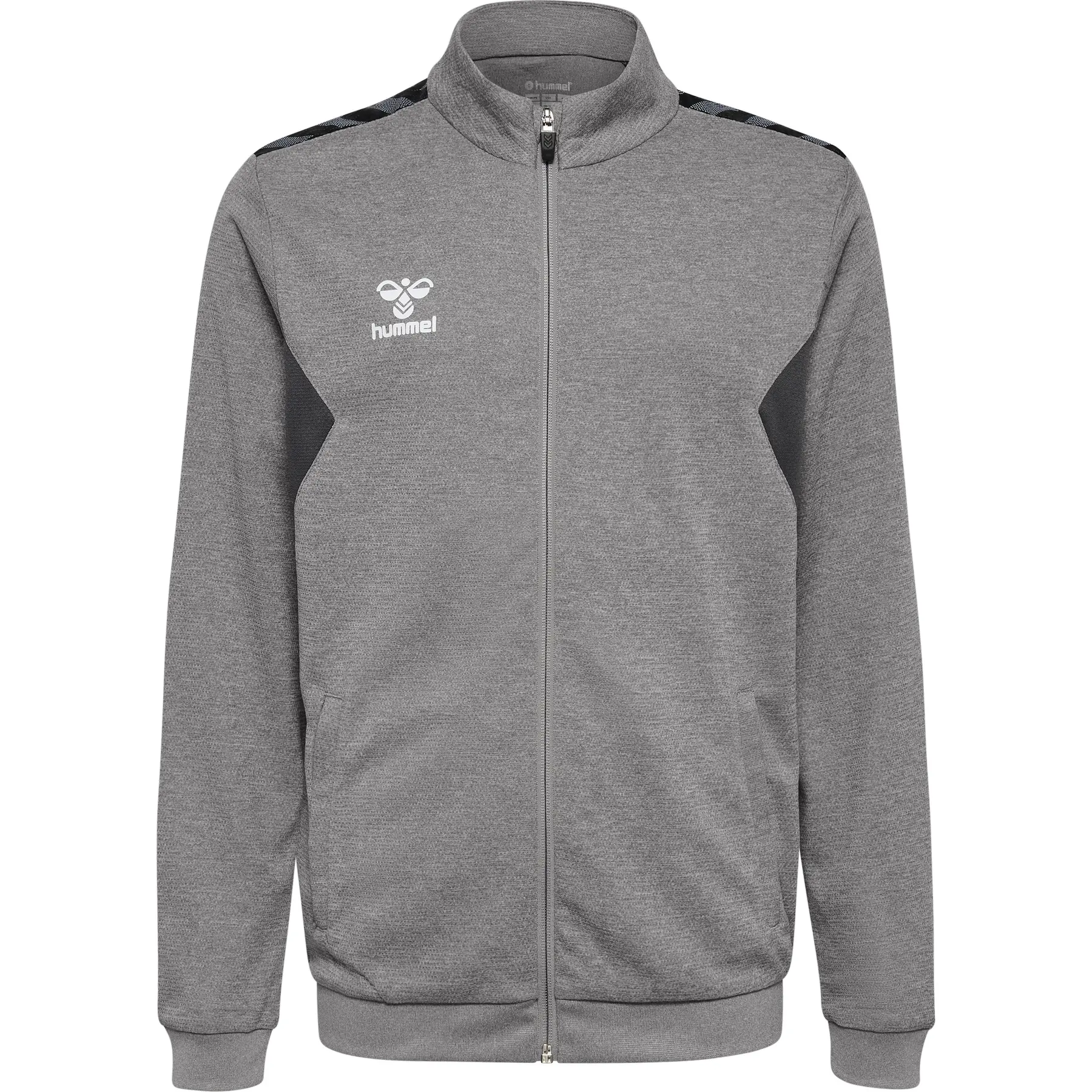 Kinder Polyester Zipper Trainingsjacke Hummel Authentic