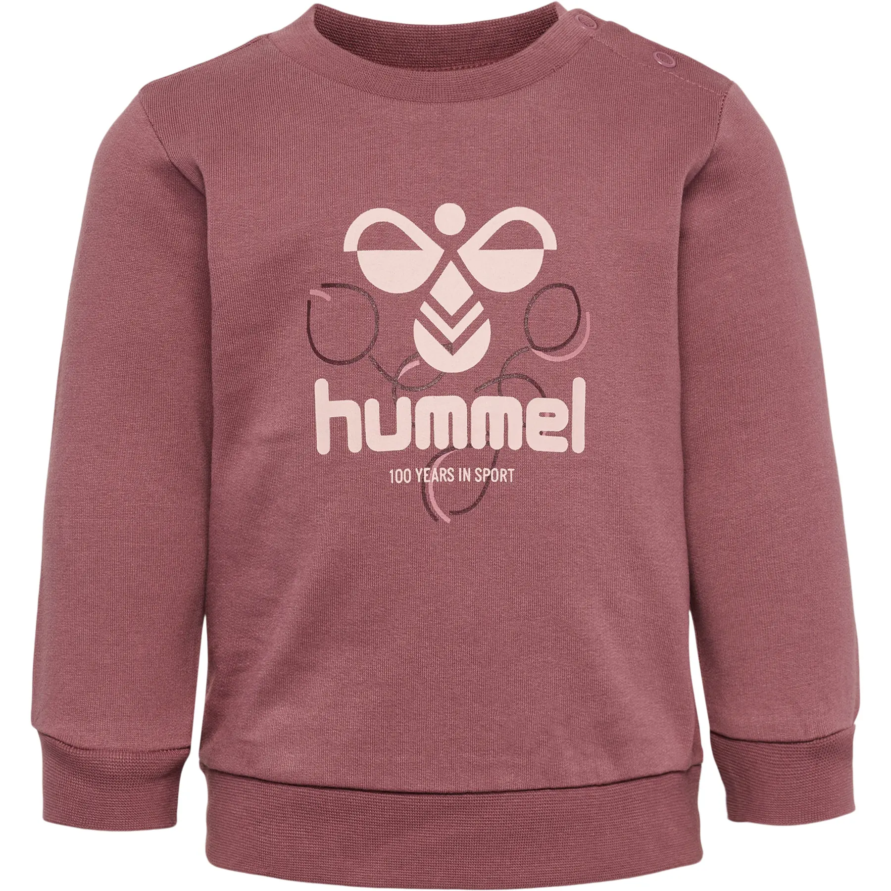Sweatshirt Baby Mädchen Hummel Lime