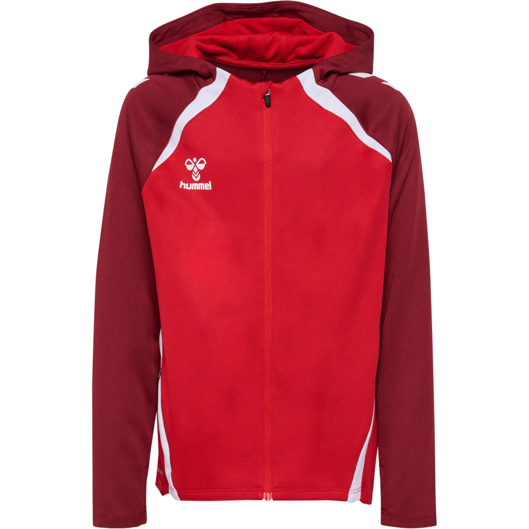 Kinder-Trainingsjacke mit Kapuze Hummel Lead 2.0