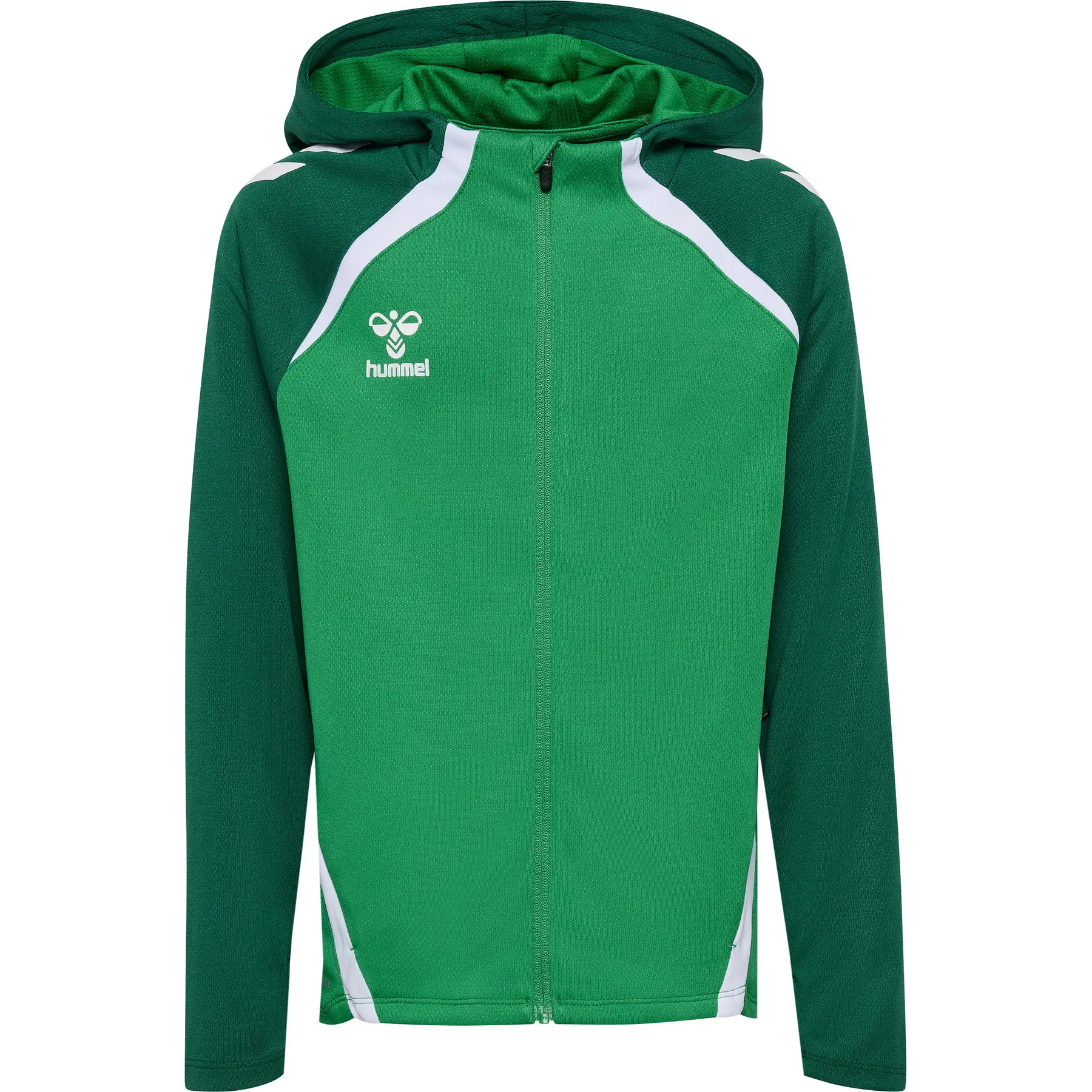 Kinder-Trainingsjacke mit Kapuze Hummel Lead 2.0