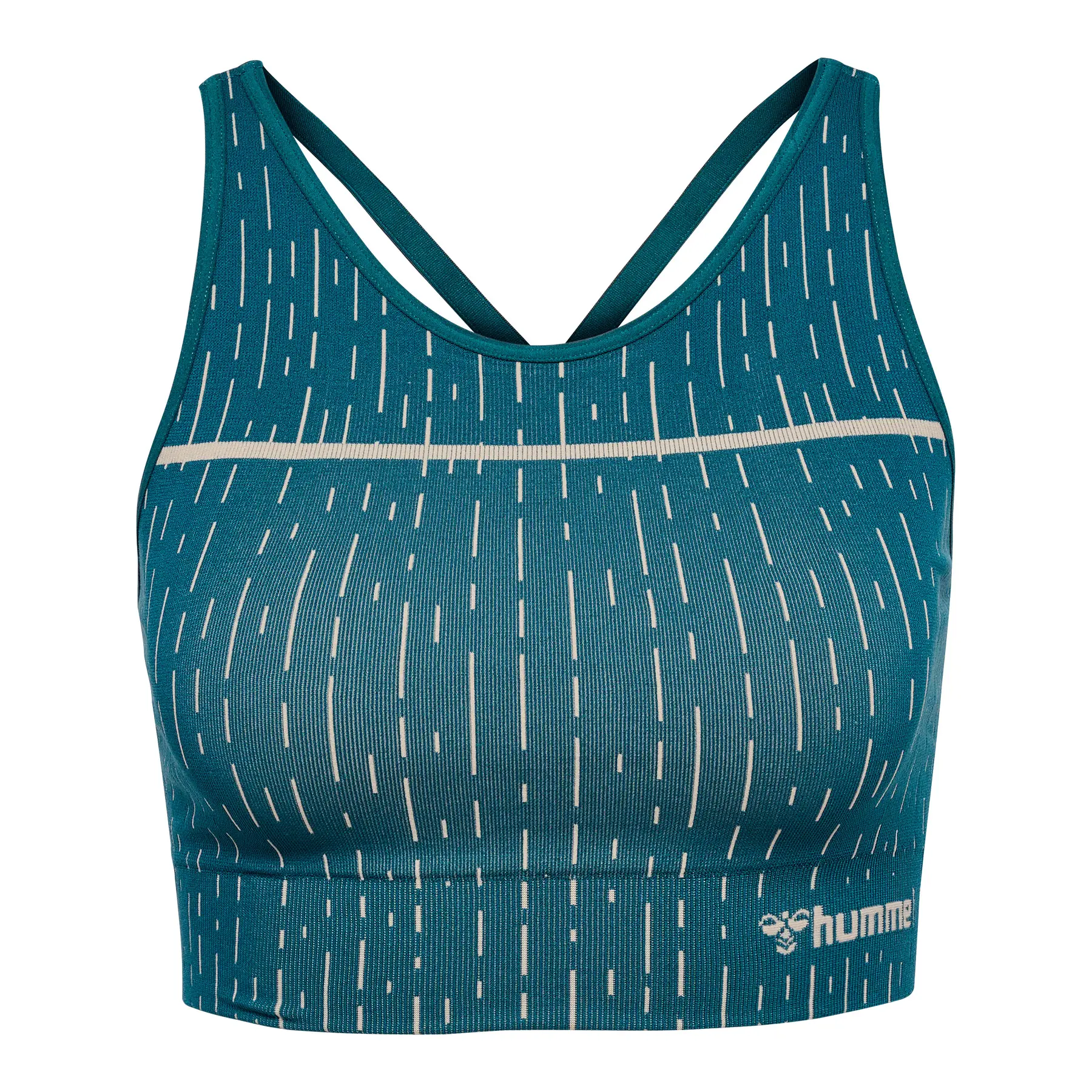 Nahtloser Sport-BH, Damen Hummel MT Drops
