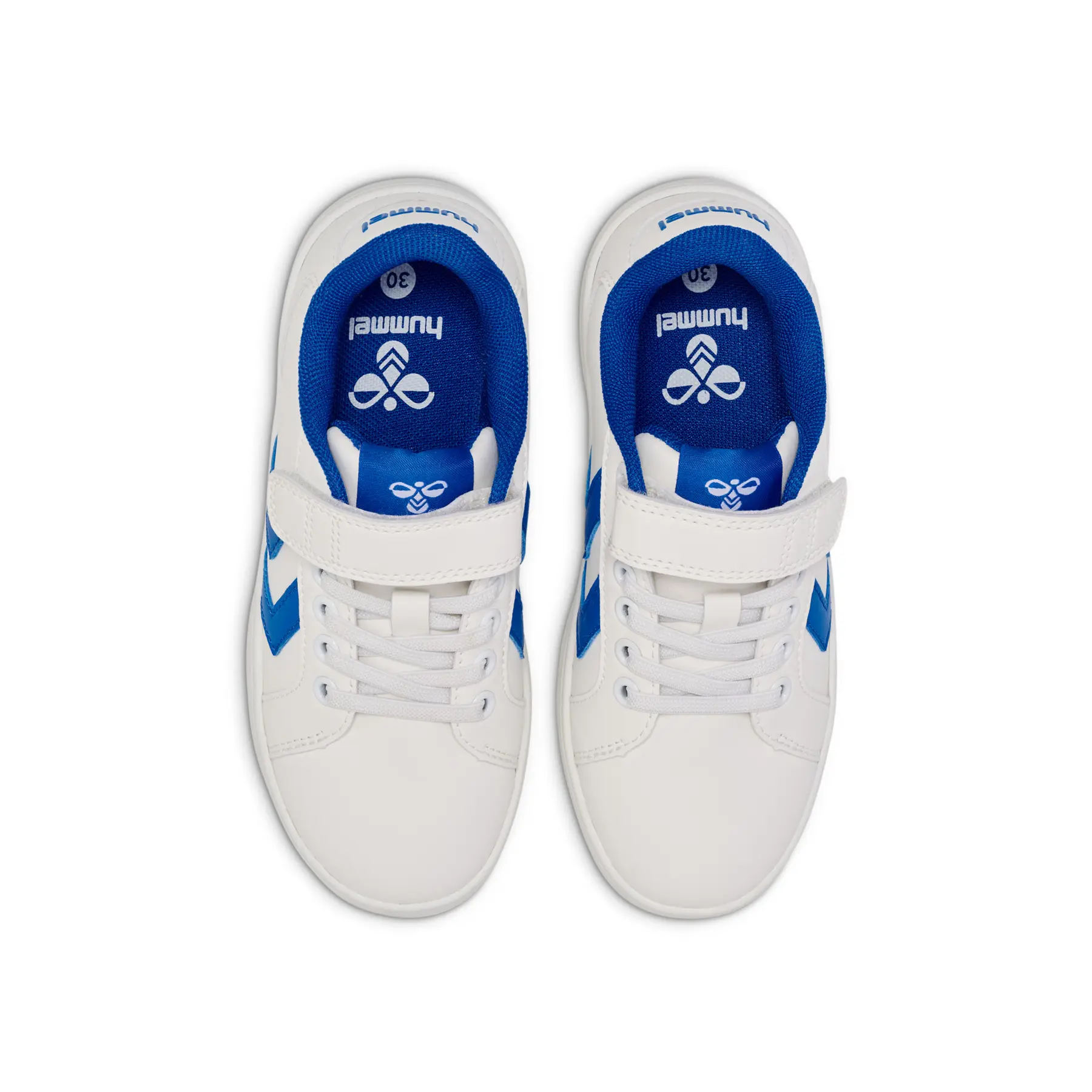 Hummel DERBY COURT JR UNISEX - Sneakers basse - black/white/nero