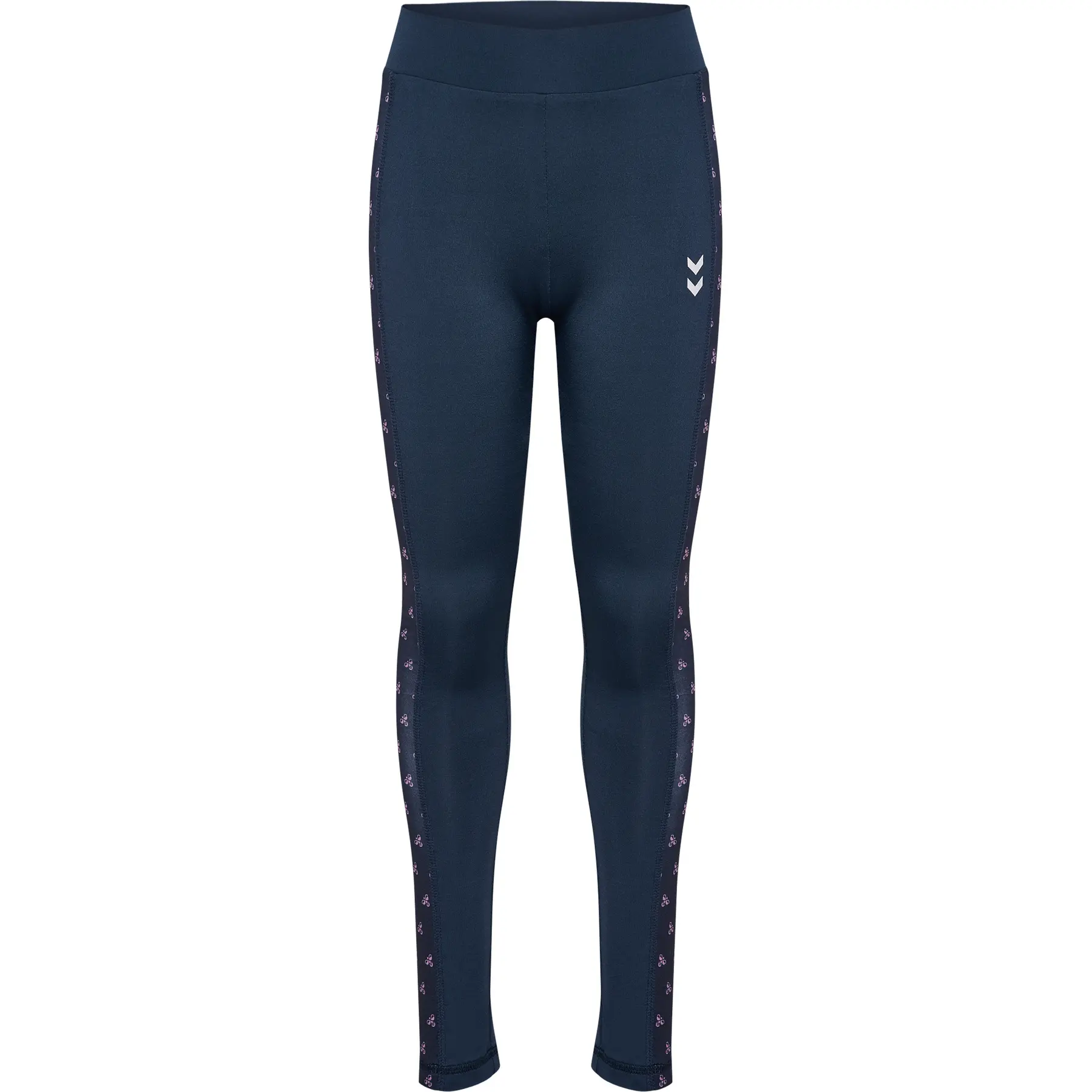 Leggings mit hoher Taille, Mädchen Hummel MIX