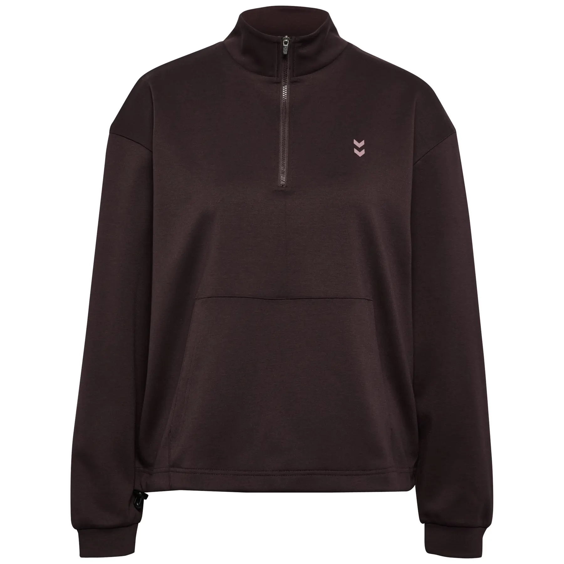 Sweatshirt Halb-Zip Damen Hummel Soft