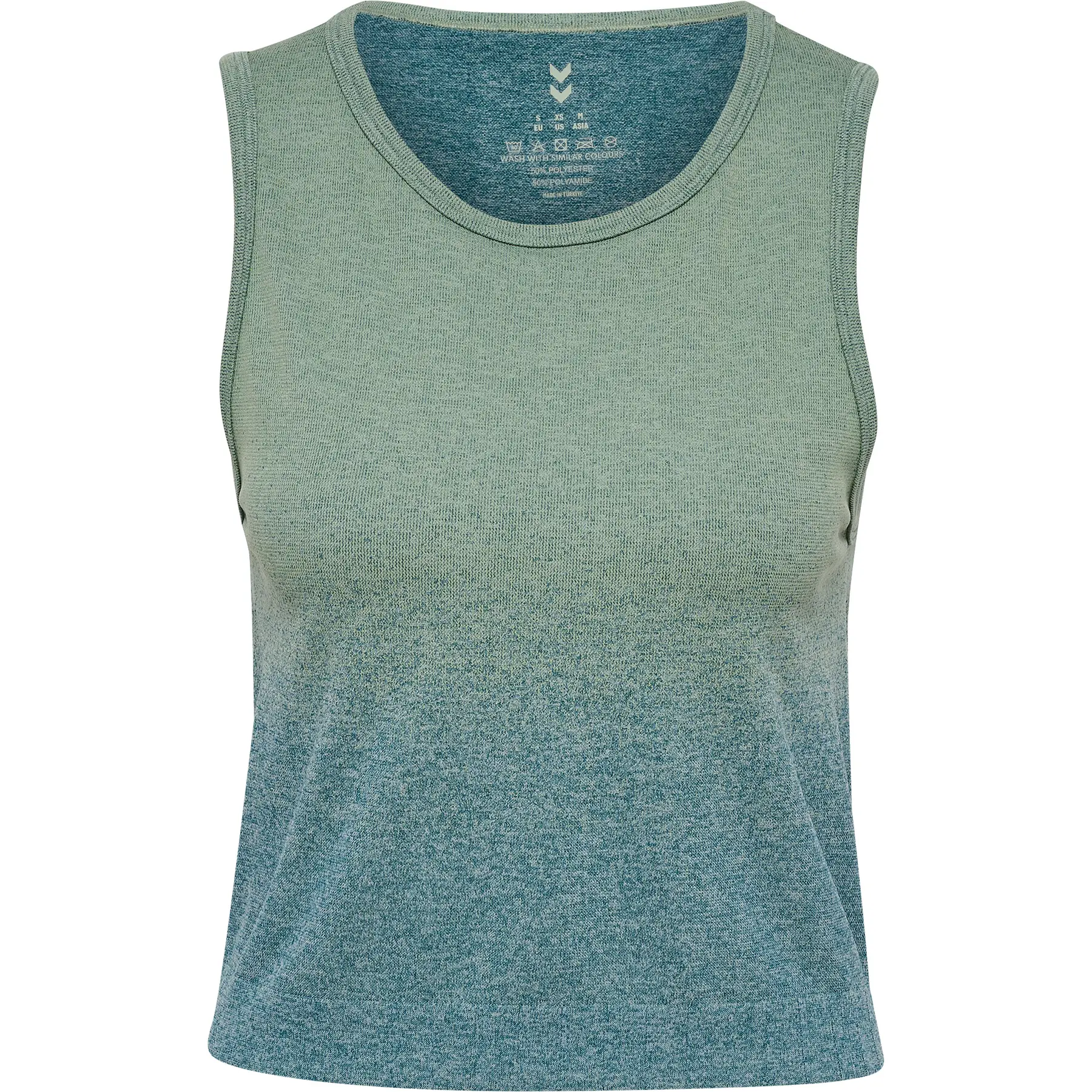 Nahtloser kurzer Damen-Top Hummel Gradient