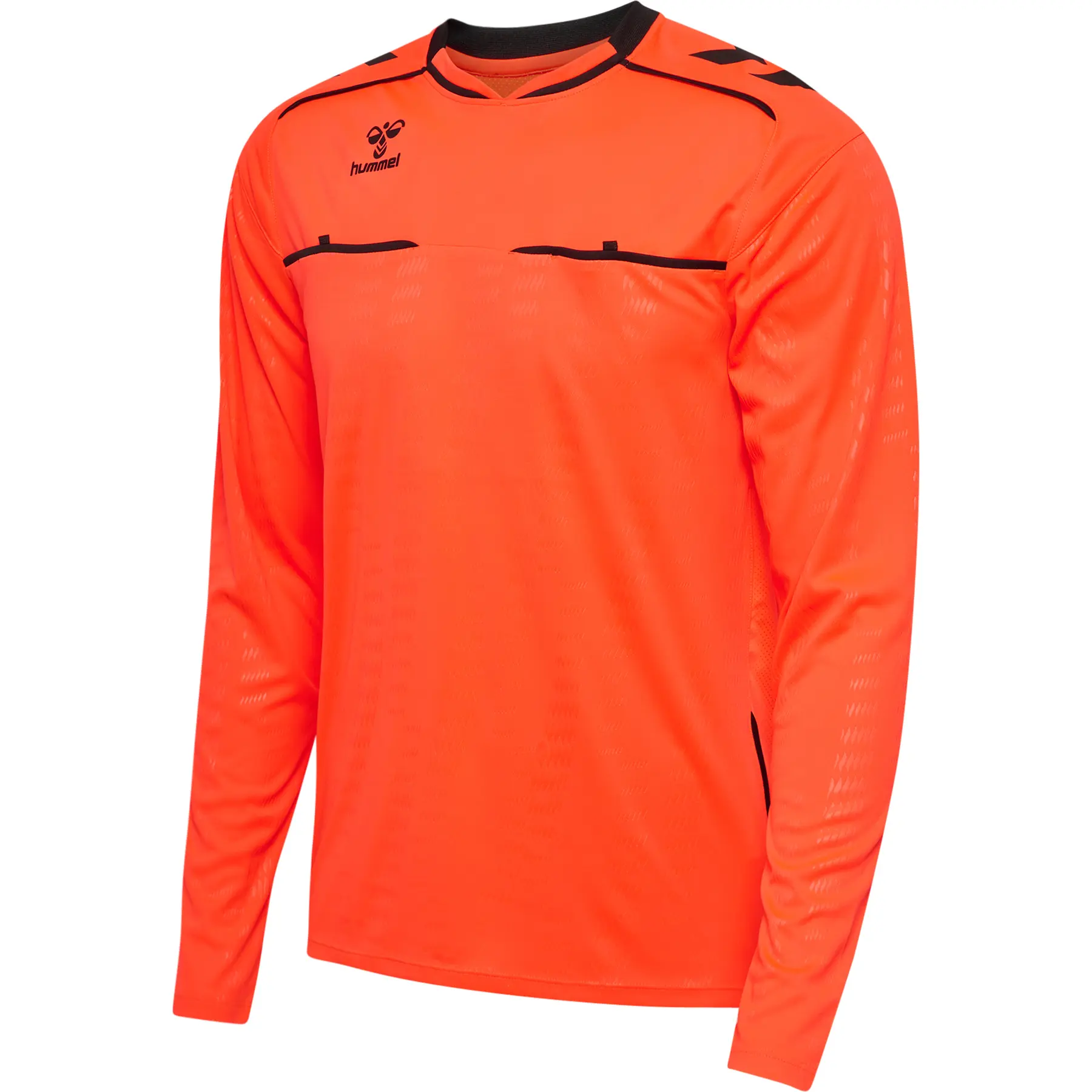 Langarmtrikot Referee - Orange - male - Size: XL