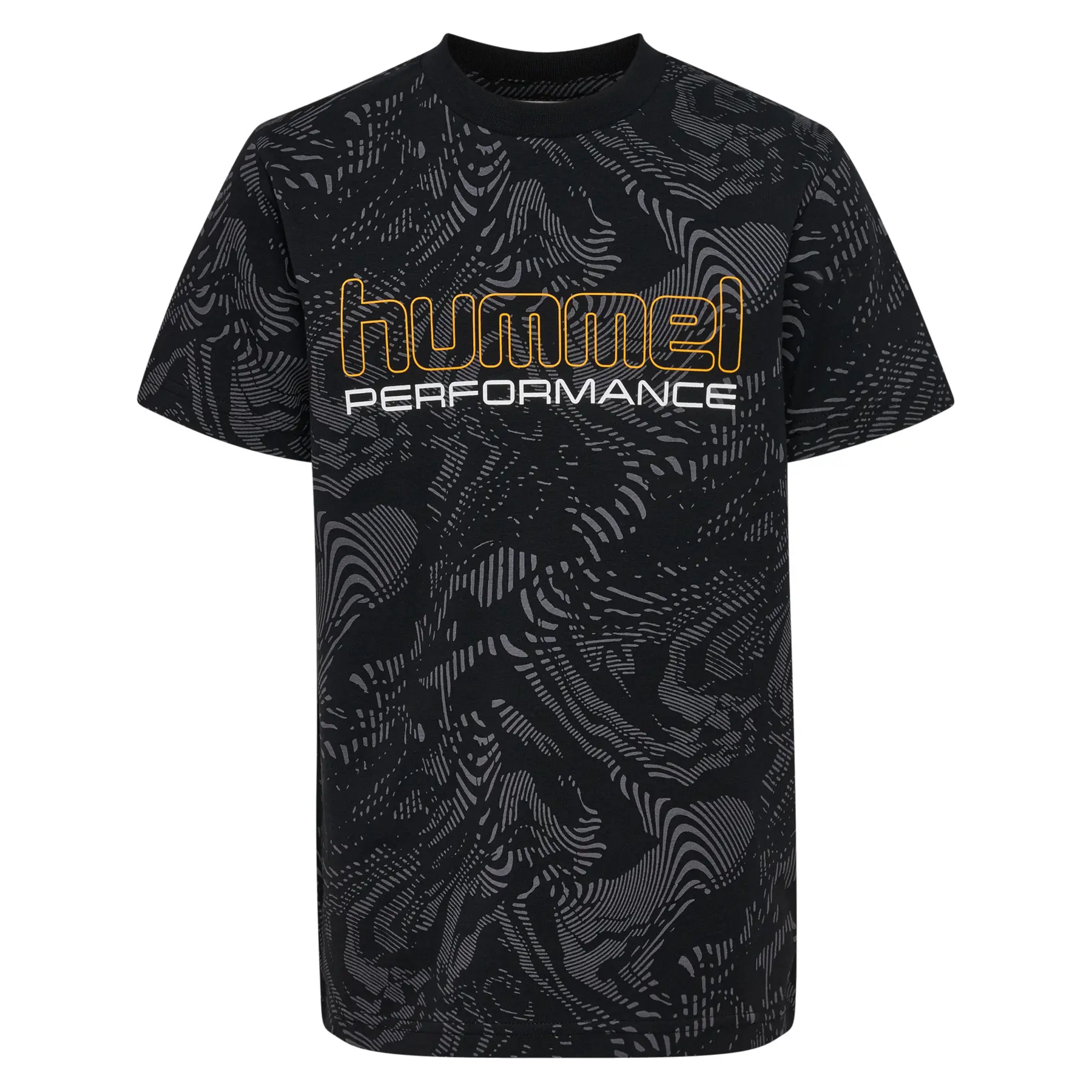 Kinder-T-shirt Hummel AOP Logo