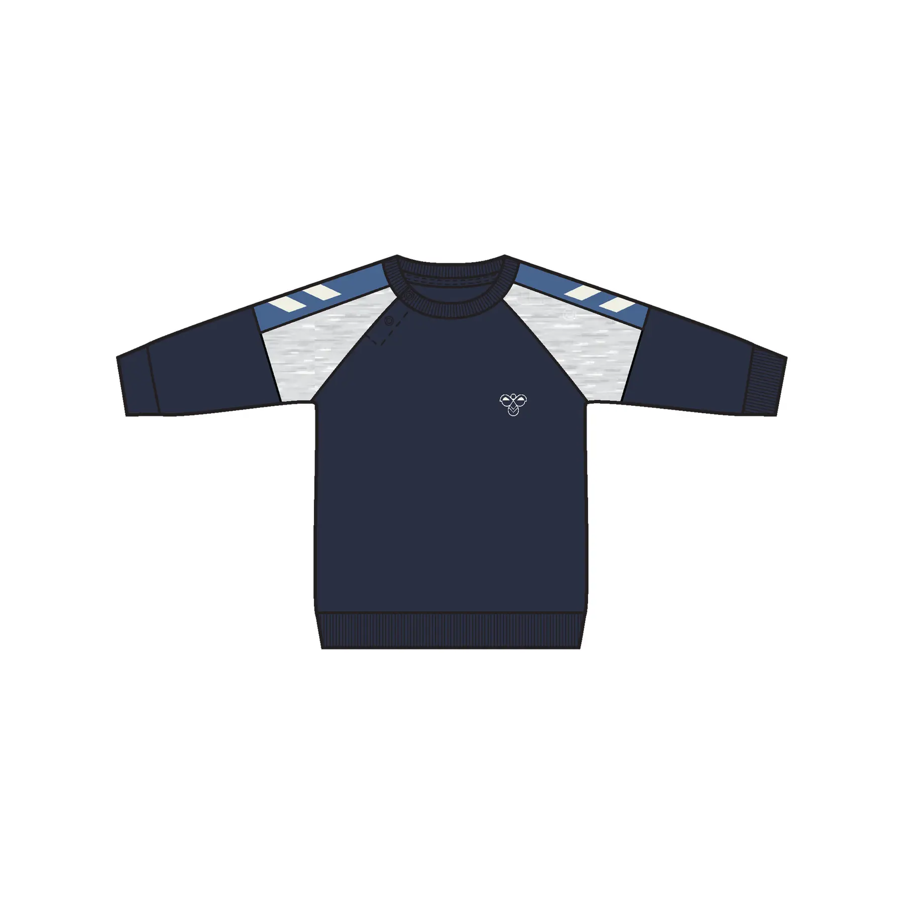 Baby-Sweatshirt Hummel Mini Block