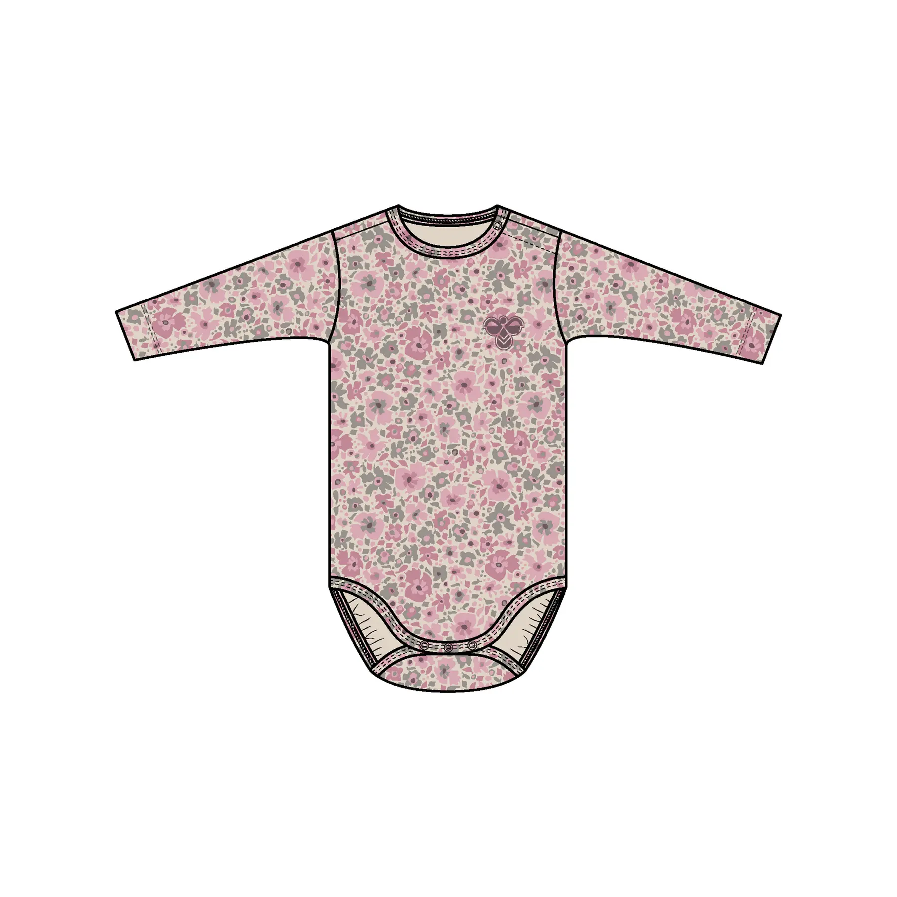Baby-Body Hummel Mini Aop