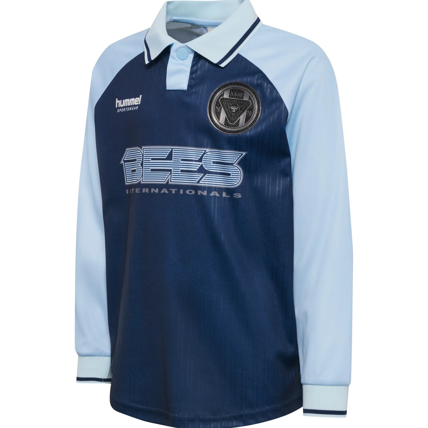 Gestreiftes Langarmshirt für Kinder Hummel