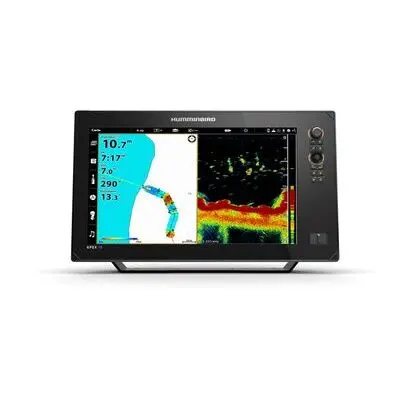 Gps 2D-Version und Rückwandsensor Humminbird Apex 19 +T°.