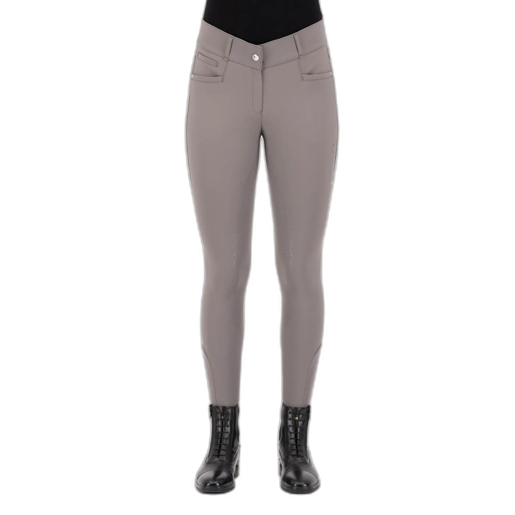 Comparer les prix de Pantalon équitation full grip femme HV Polo Favourite Midwaist