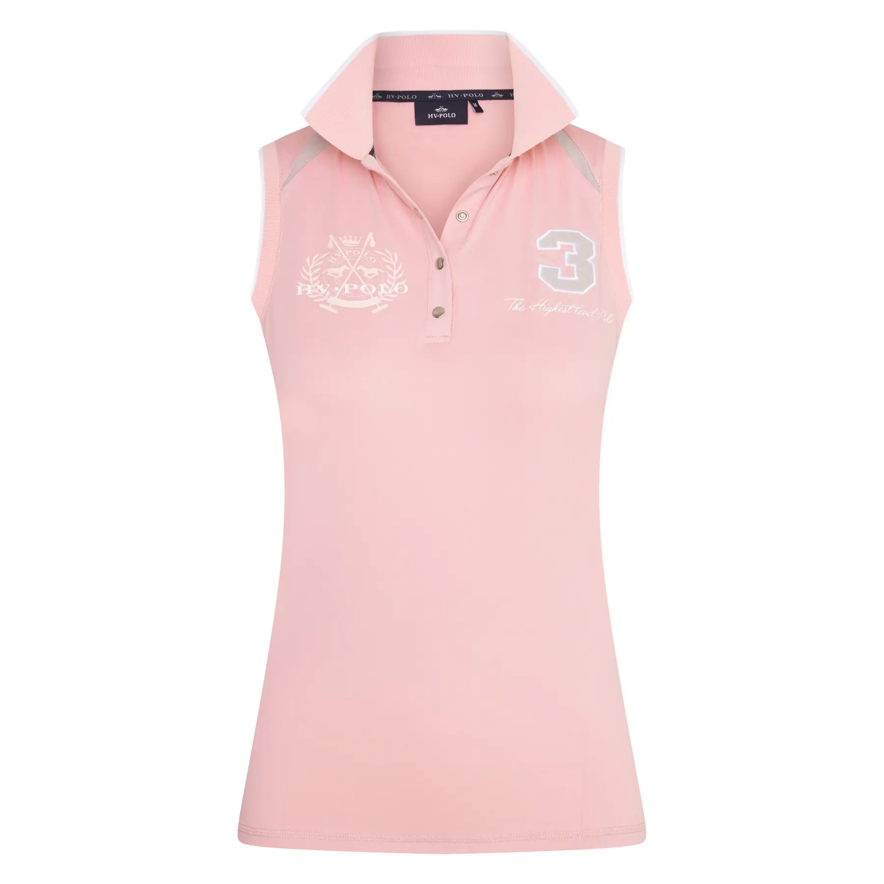 Hv Polo Women's Rose Sleeveless Riding Polo Favouritas Tech
