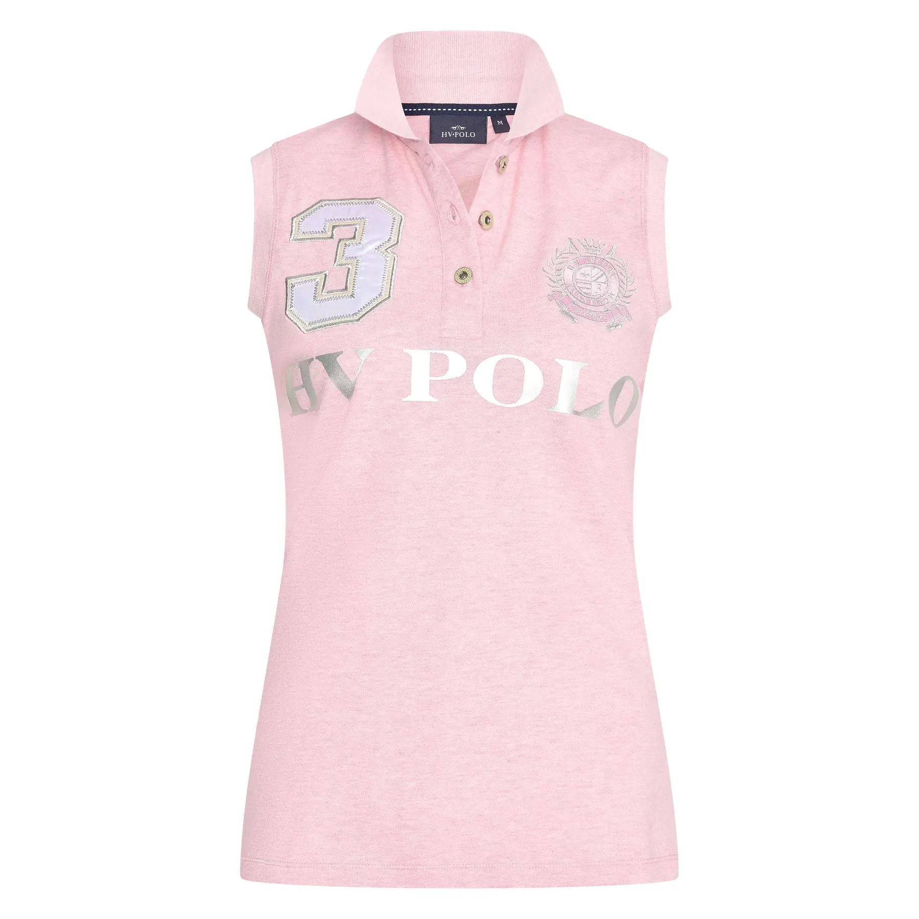 Hv Polo Women's Rose Sleeveless Riding Polo Favouritas