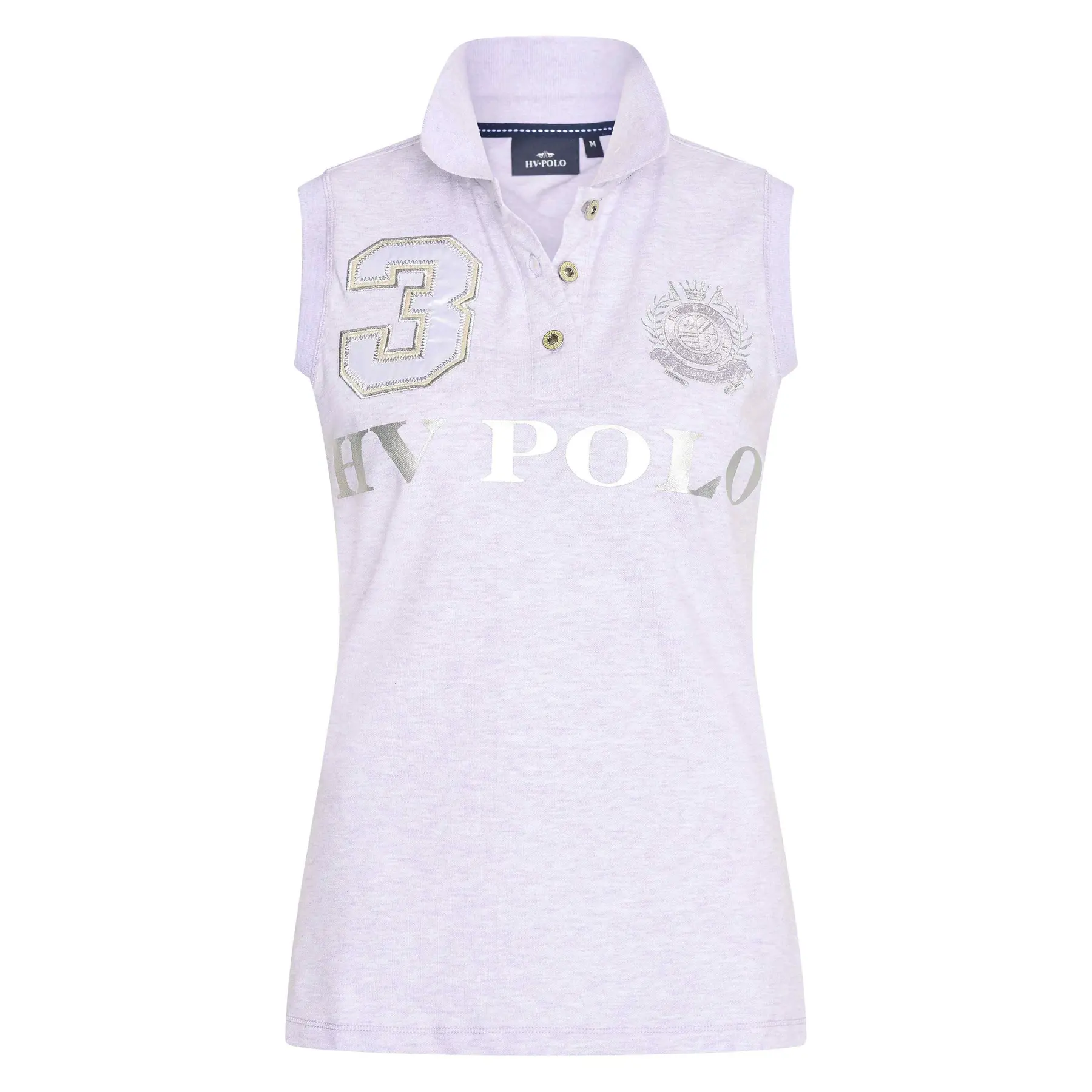 Hv Polo Women's Violet Sleeveless Riding Polo Favouritas