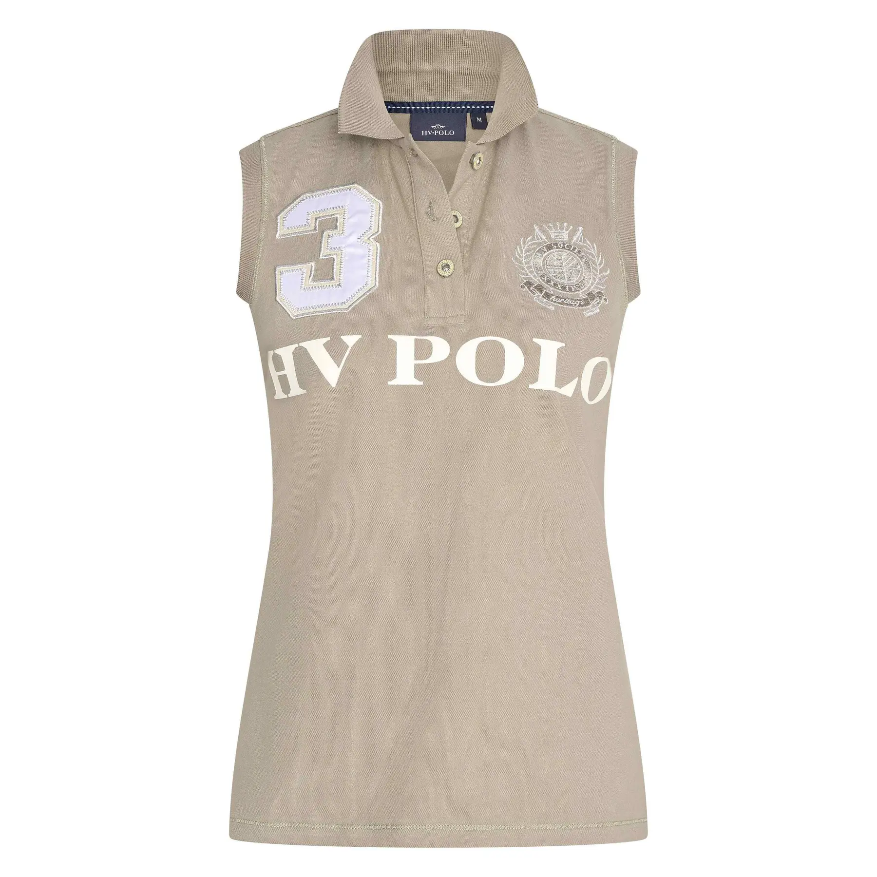 Meilleurs prix pour Polo d'équitation sans manches femme HV Polo Favouritas