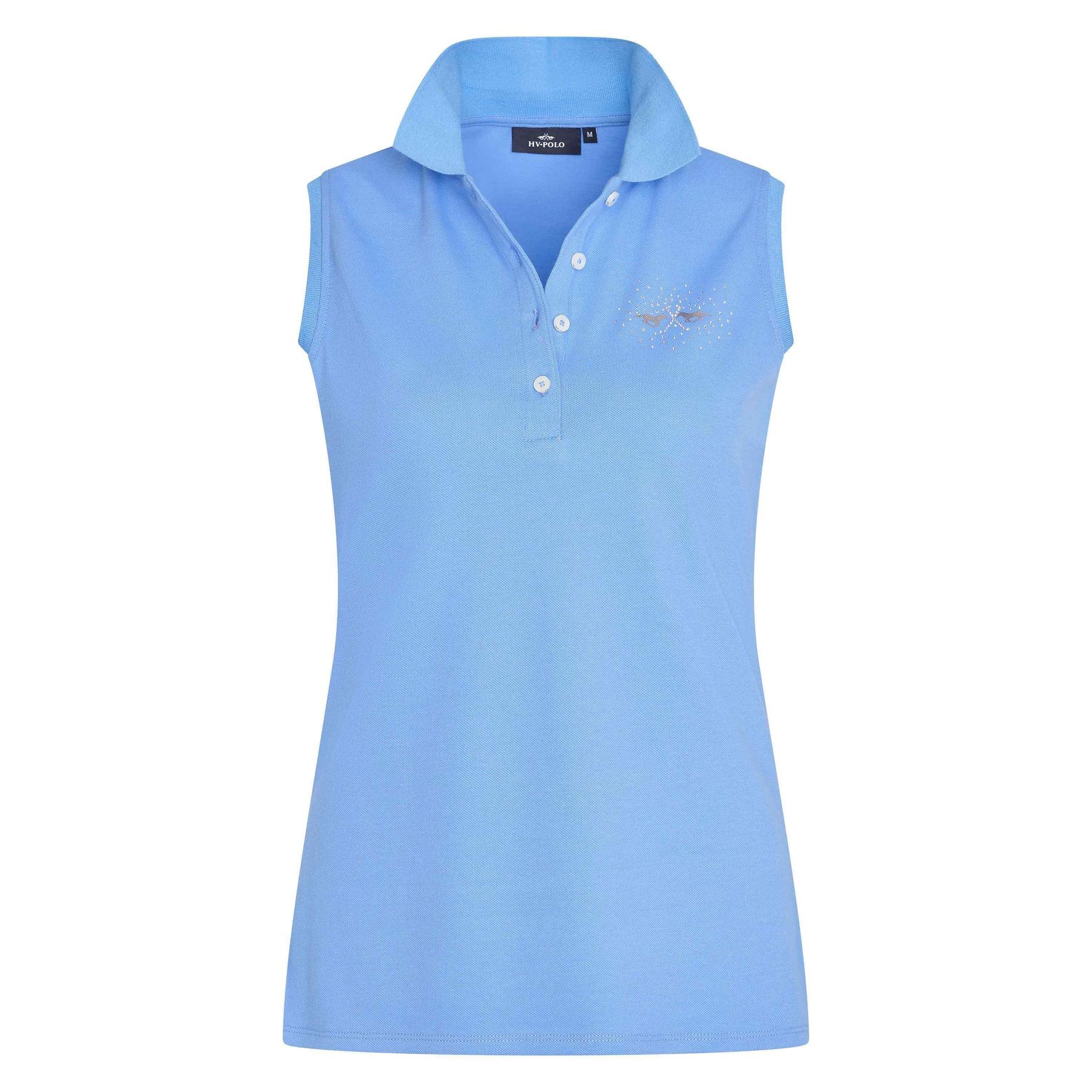 Polo da equitazione senza maniche da donna HV Polo Classic