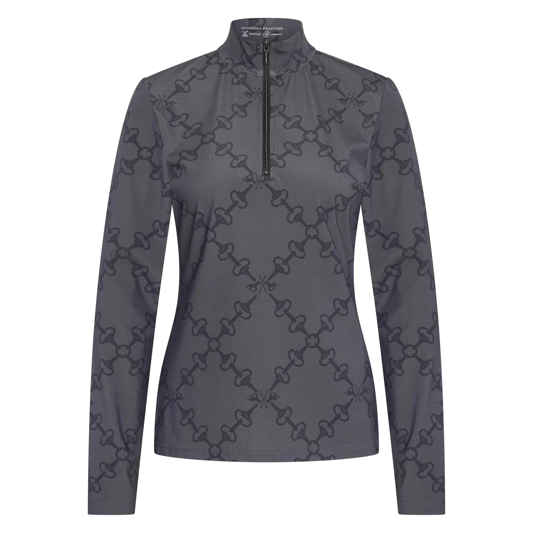 Meilleurs prix pour Maillot équitation avec protection UV femme HV Polo Mischa