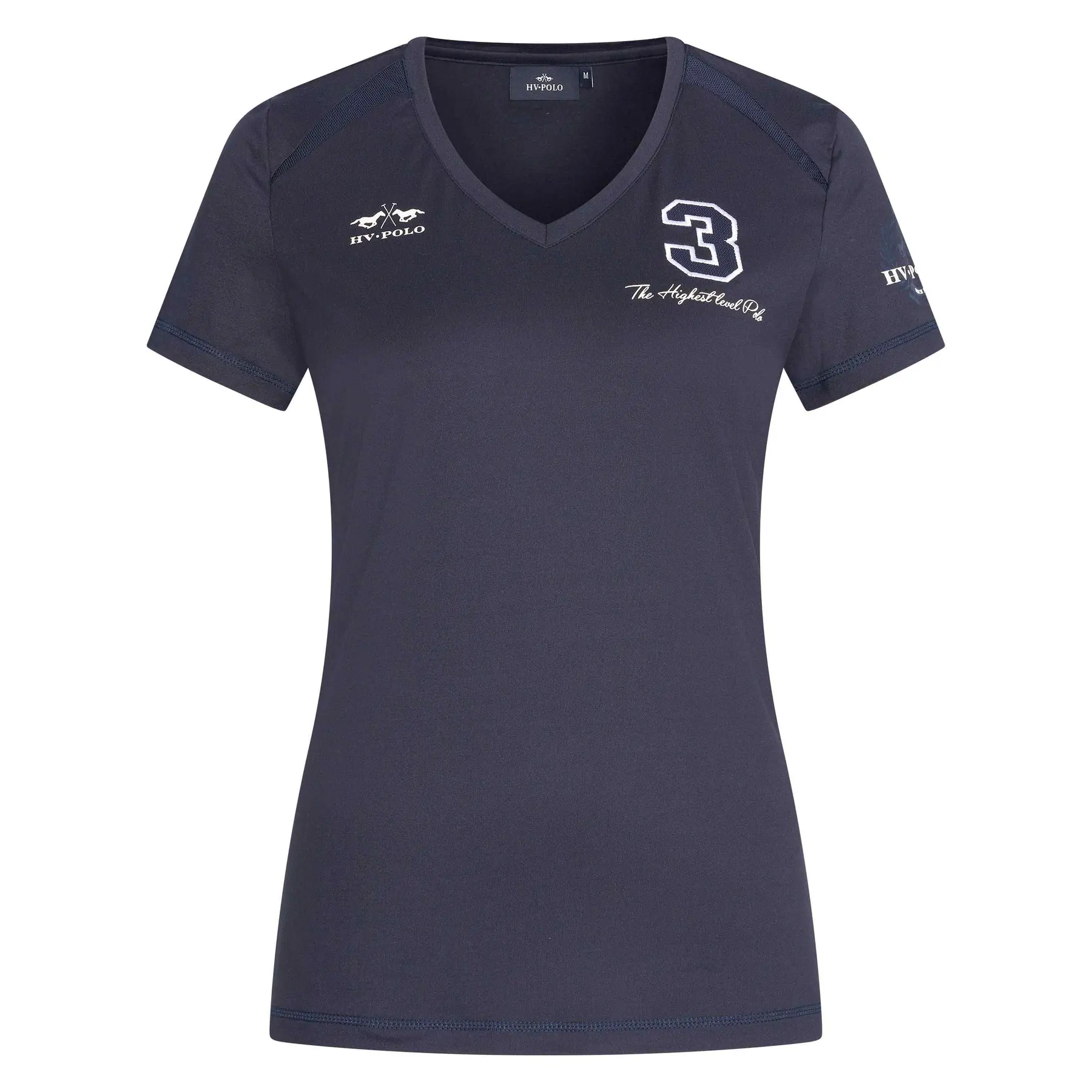 Hv Polo Women's Noir T-Shirt Eline