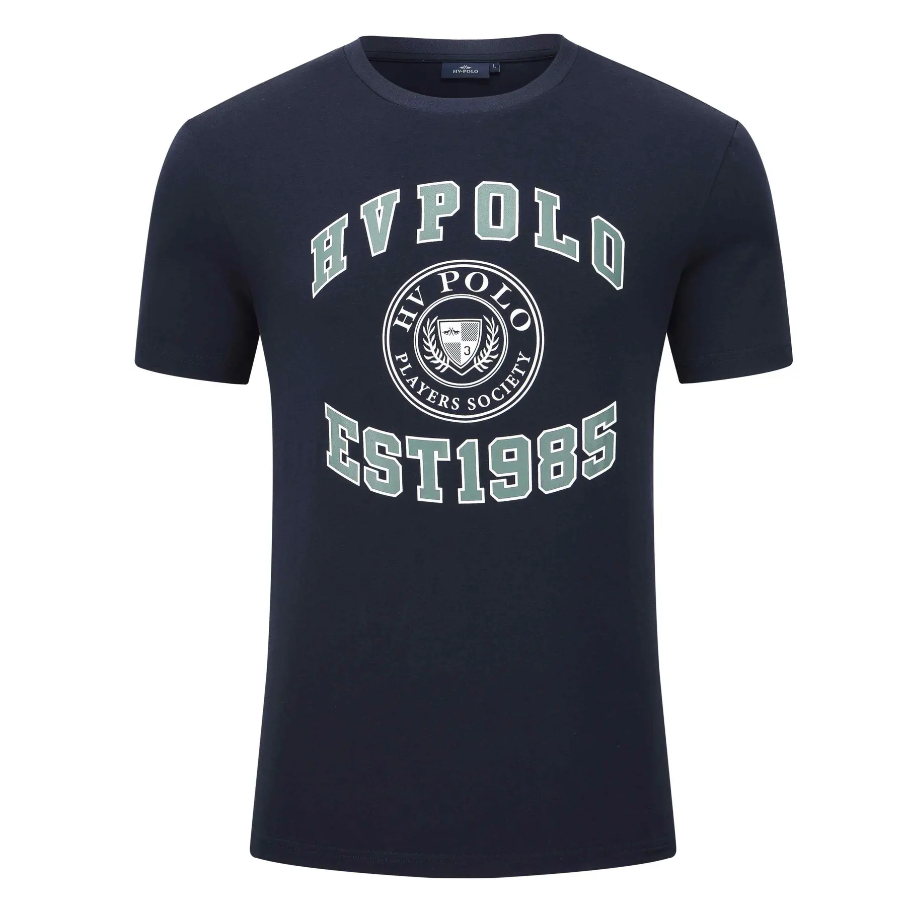Hv Polo Men's Bleu T-Shirt Matt