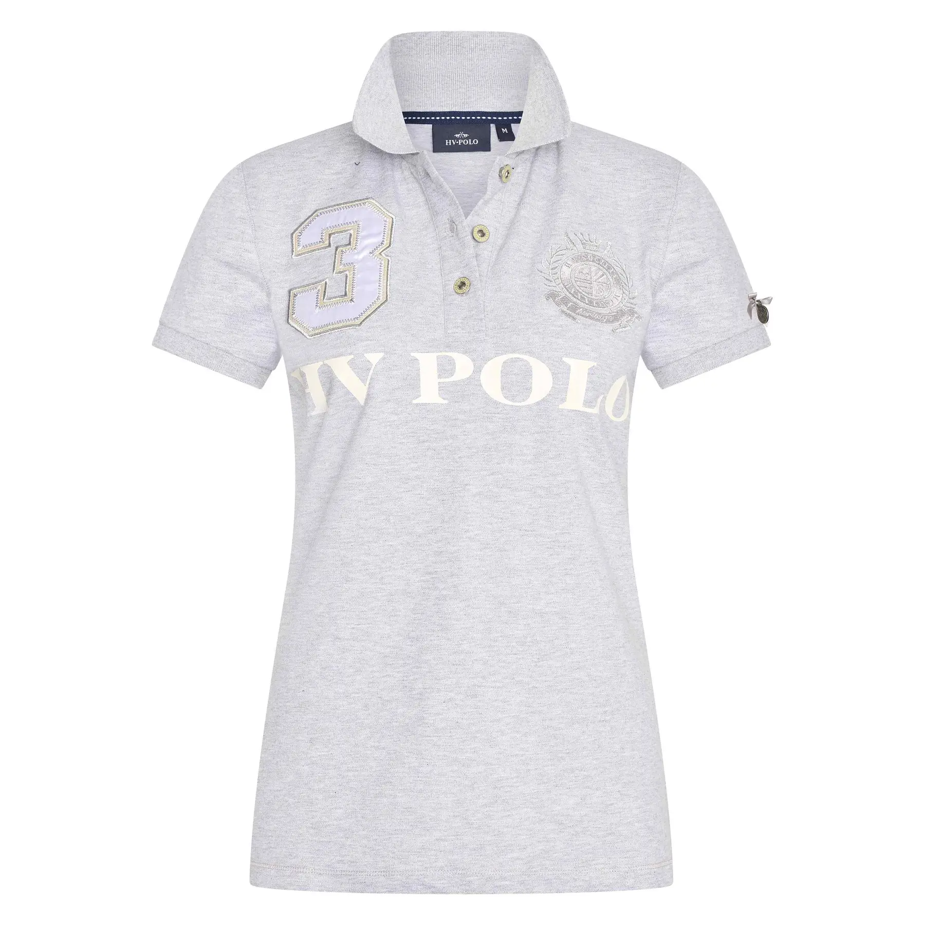 Hv Polo Women's Gris Riding Polo Shirt Favouritas