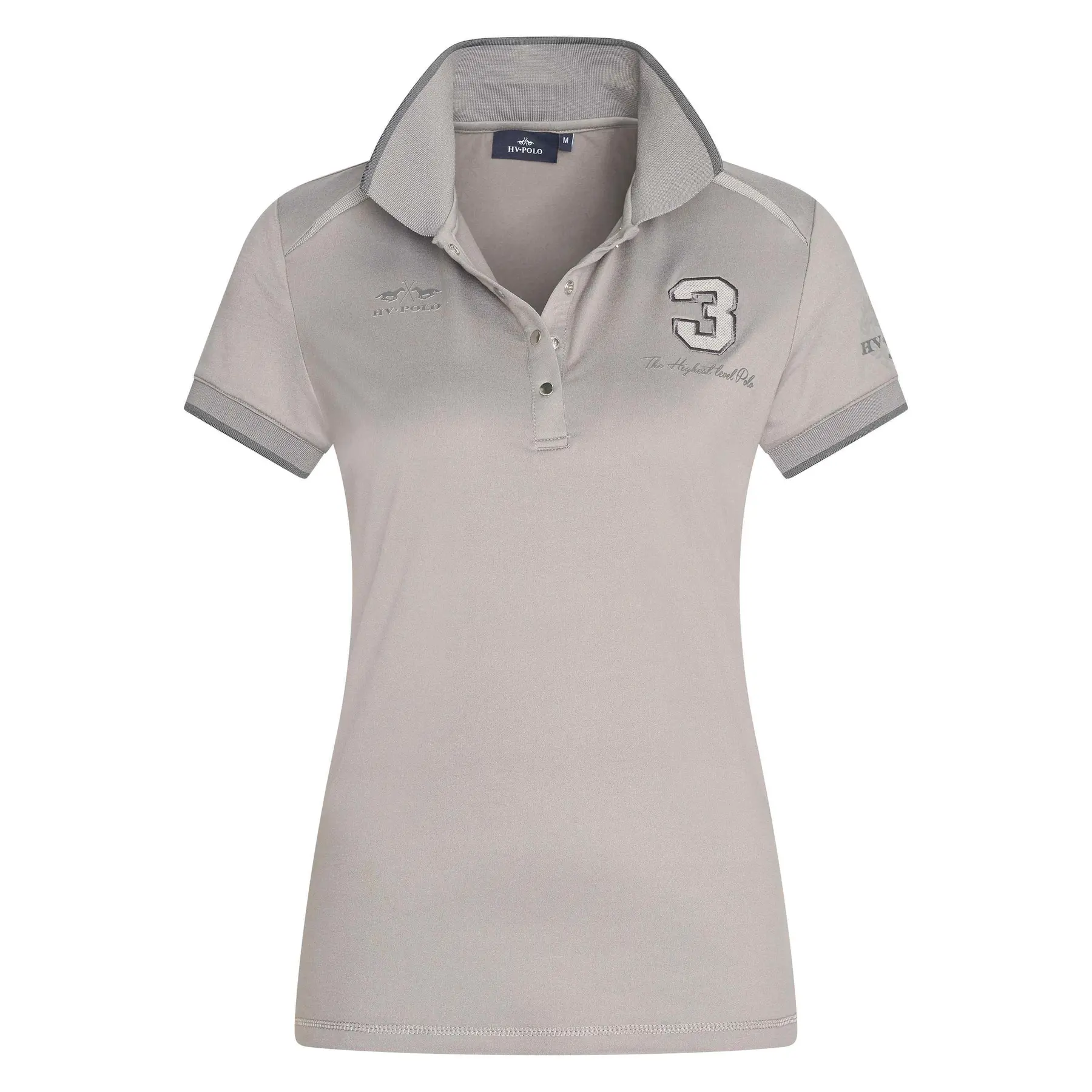 Hv Polo Women's Gris Riding Polo Shirt Favouritas Tech