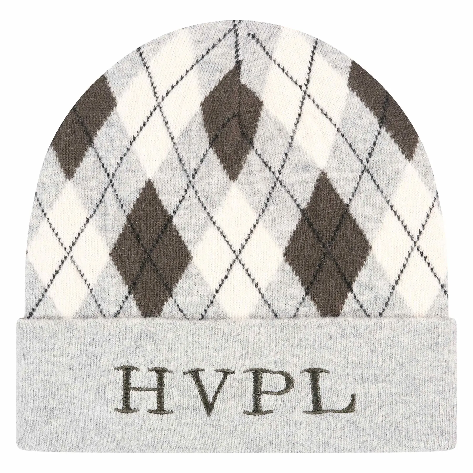 Hv Polo Women's Gris Hat Argyle