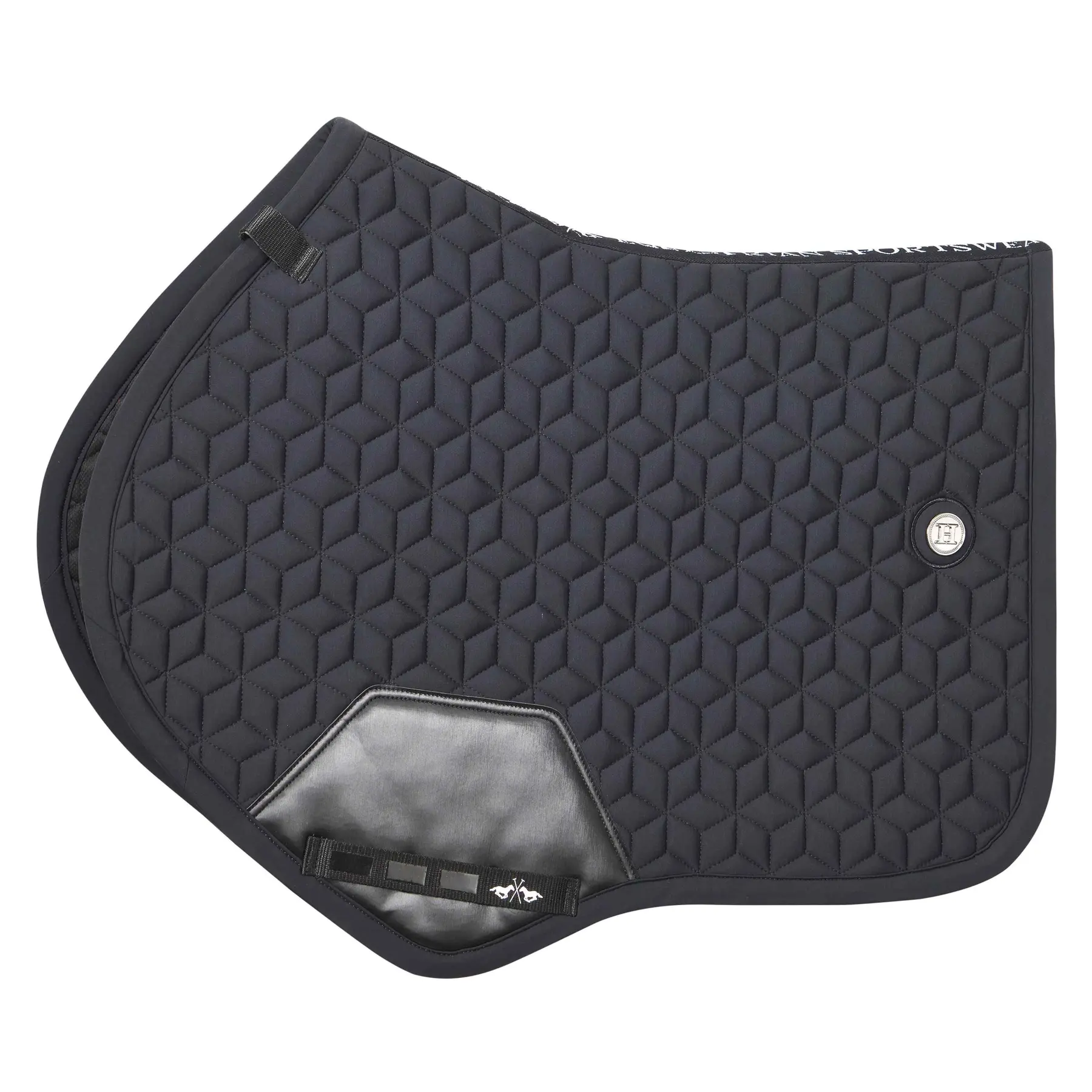 Hv Polo Noir Saddle Pad For Horses Essential Gp