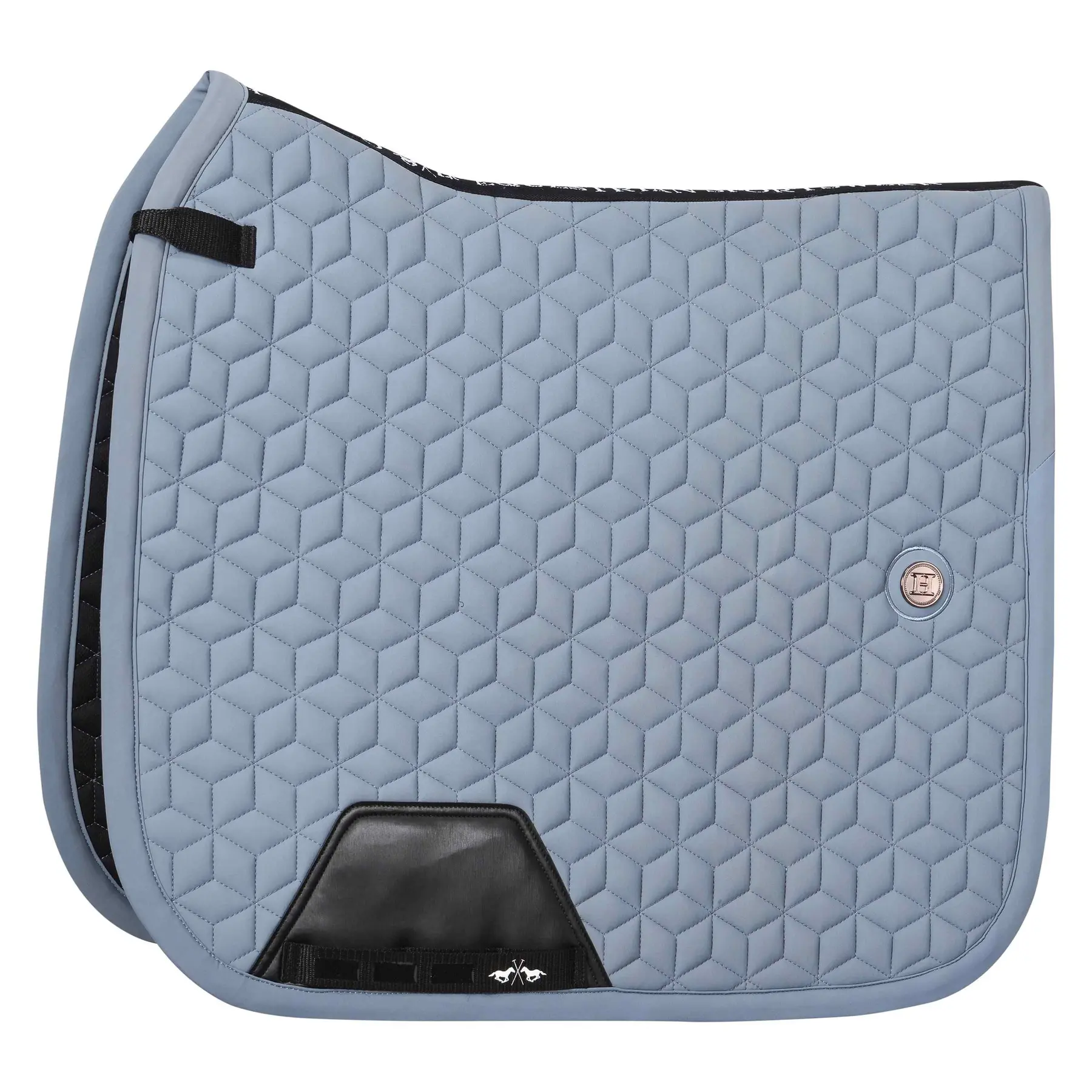 Hv Polo Bleu Dressage Saddle Pad For Horses Essential Dr