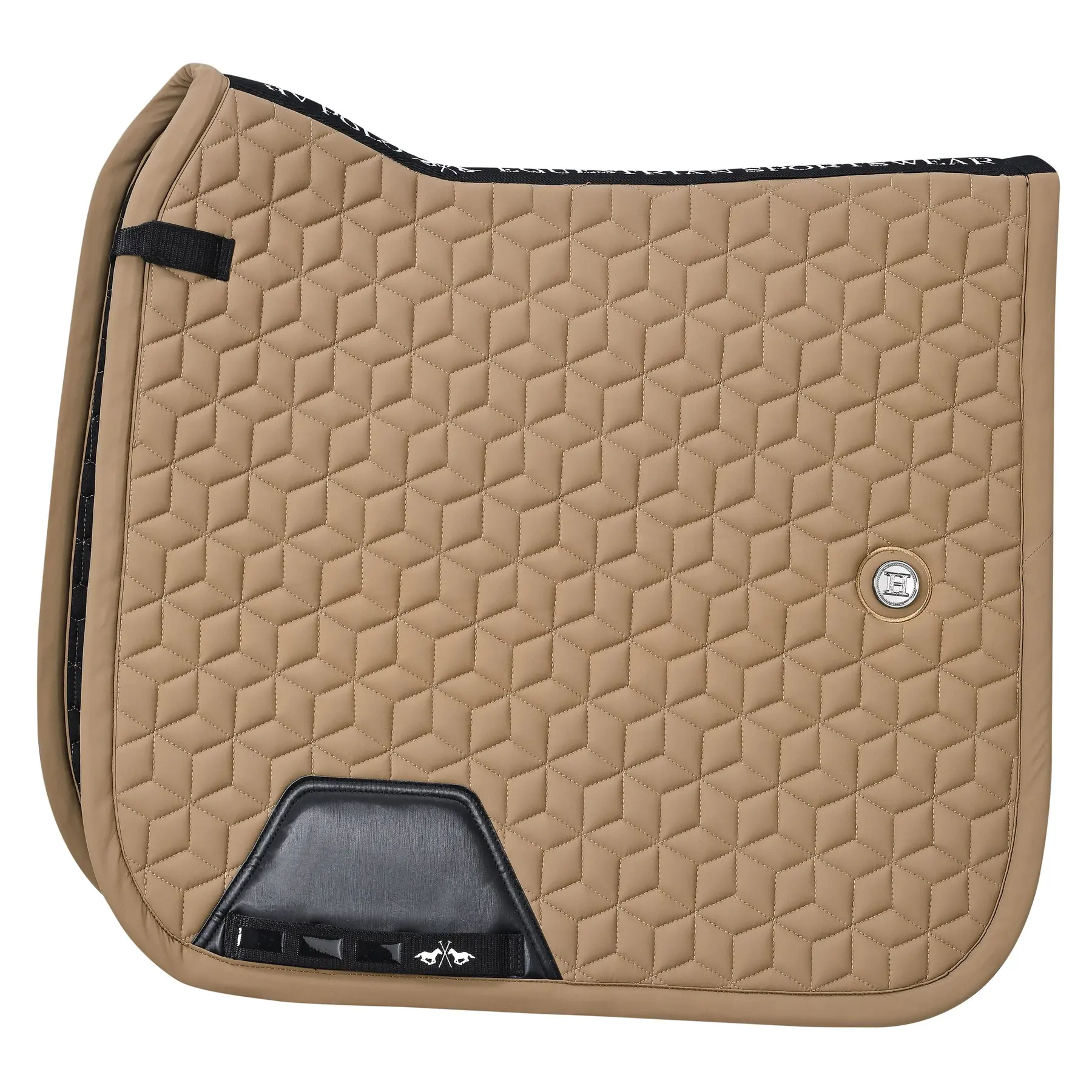 Hv Polo Beige Dressage Saddle Pad For Horses Essential Dr