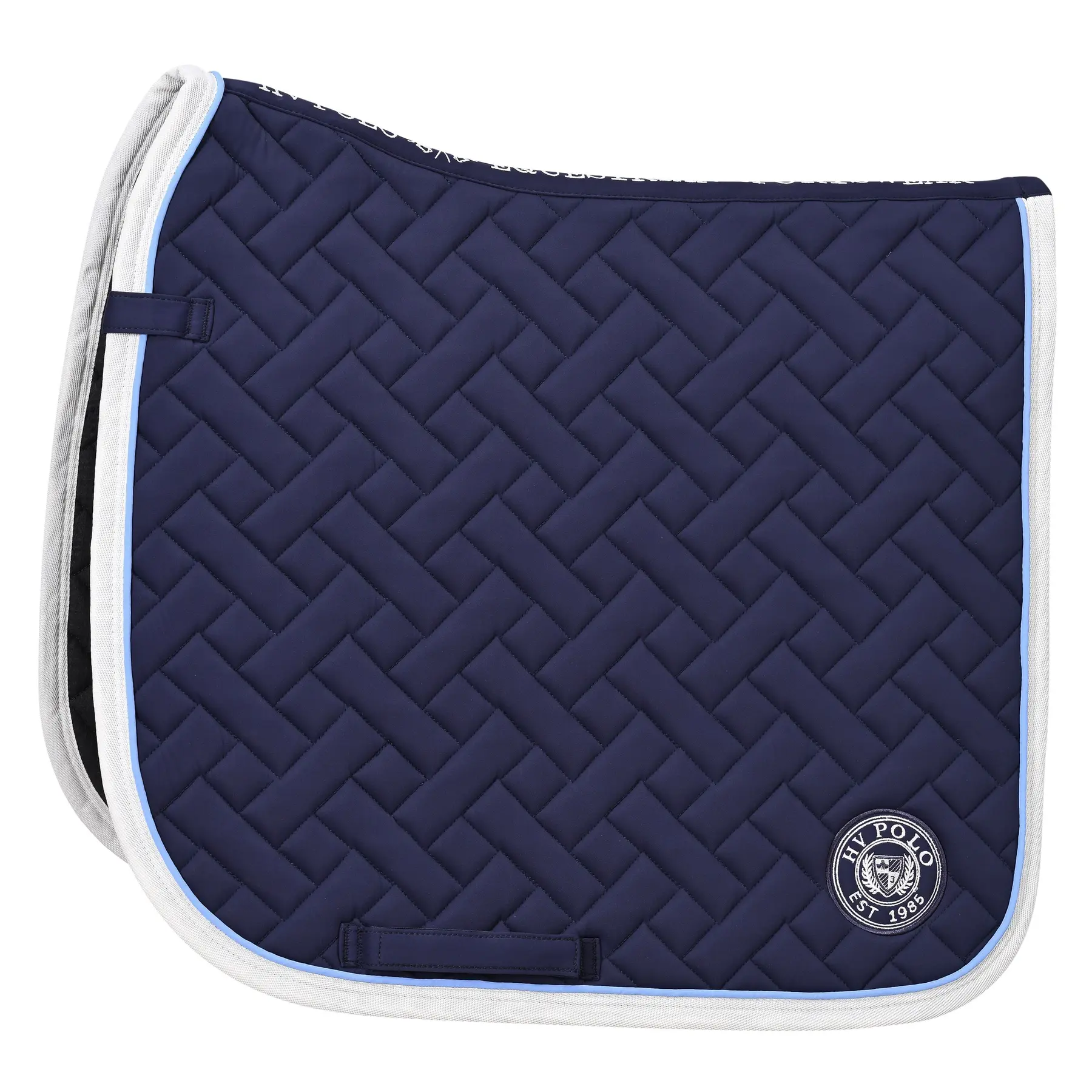 Hv Polo Bleu Dressage Saddle Pad For Horses Favourite Gp