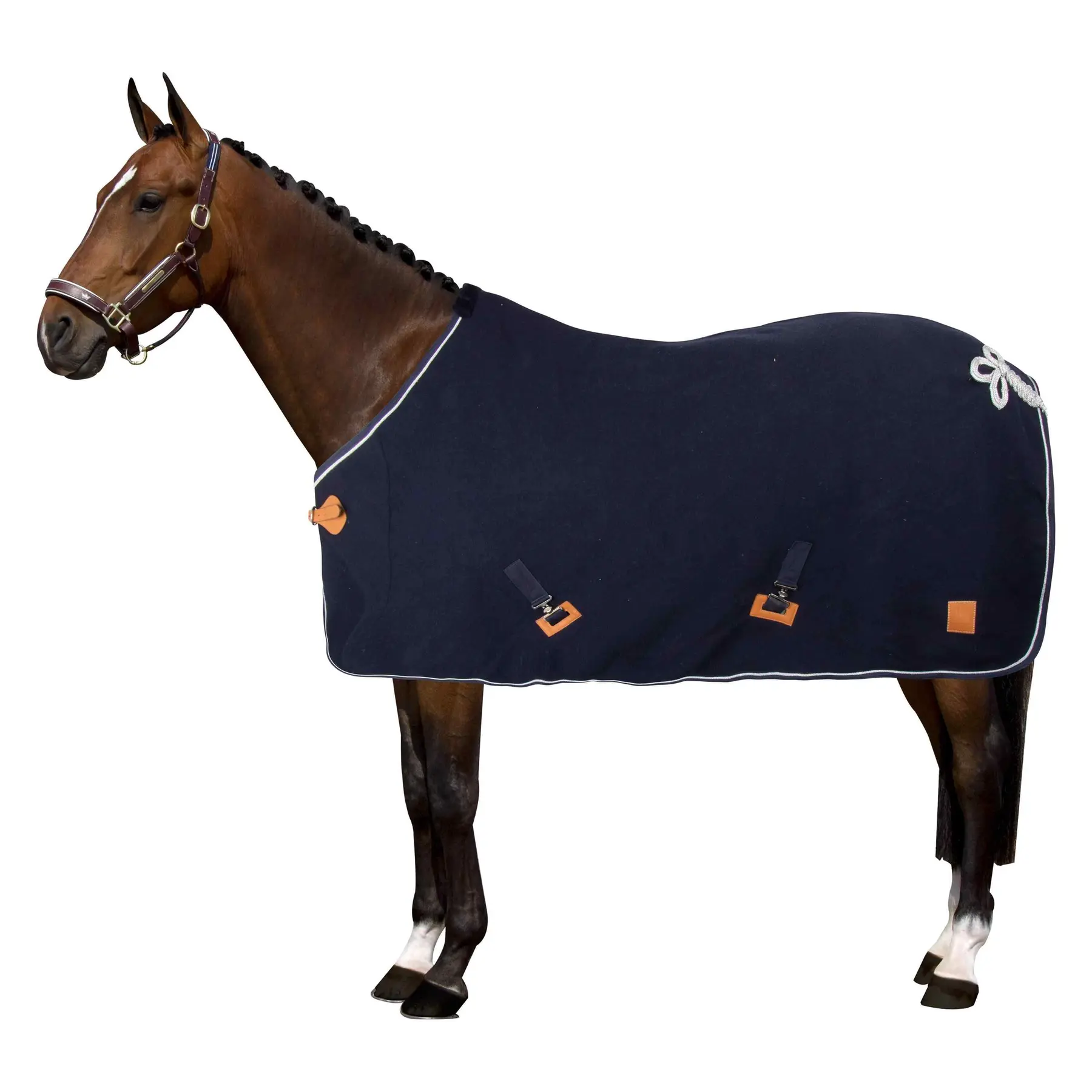 Couverture polaire pour cheval HV Polo Scottie 750g