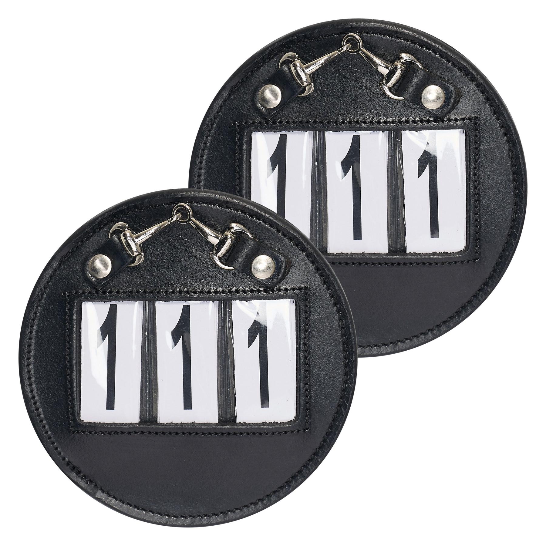 Rundes Reiter-Nummertableau Hv Polo Gloria (X2)-image