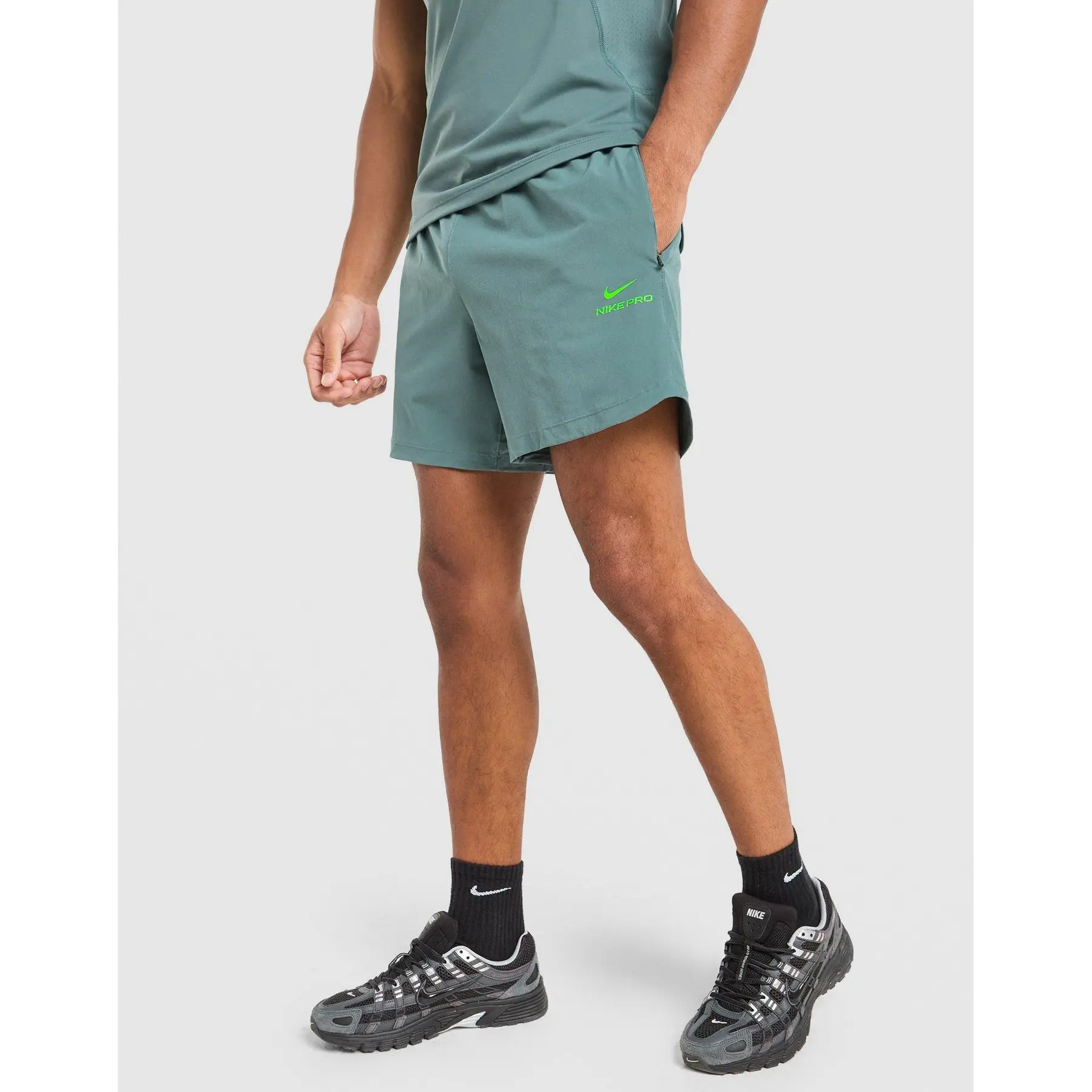 Nike - Short, M Np Df Npt 6in Short, S, Fog