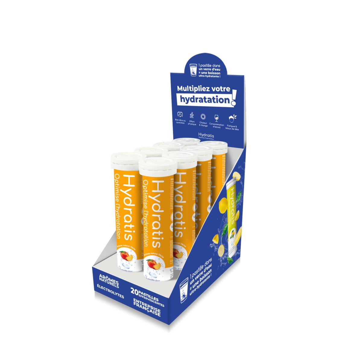 Velo Store - UK Peach hydration tablet Hydratis (x20) | Extra 10% off with Subscription, Postage £16.79 to UK Fedex.