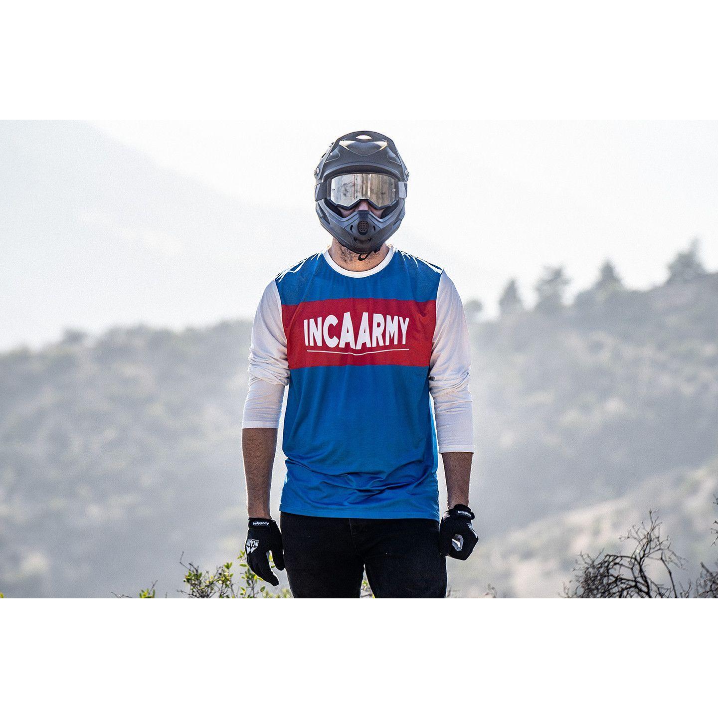 Velo Store - UK Long sleeve jersey Inca Army Retro Army | Extra 10% off with Subscription, Postage £16.79 to UK Fedex.