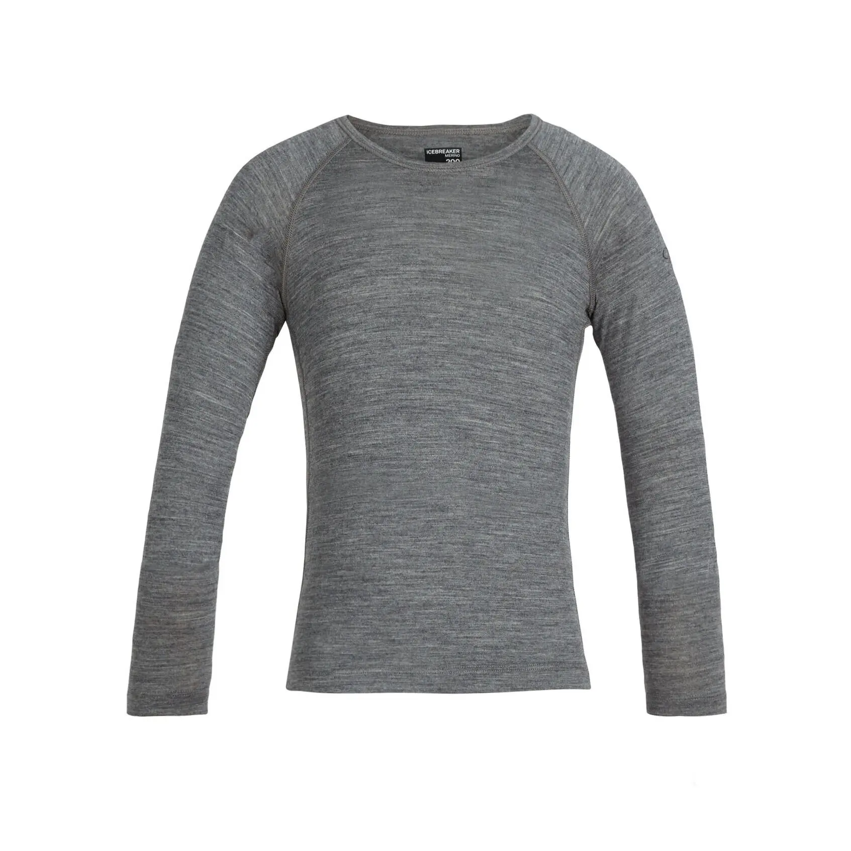 Langarm-T-Shirt für Kinder Icebreaker oasis crewe 200