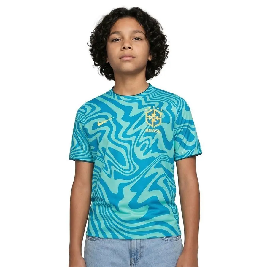Maillot Prematch Kinder Brasilien Coupe du monde 2026