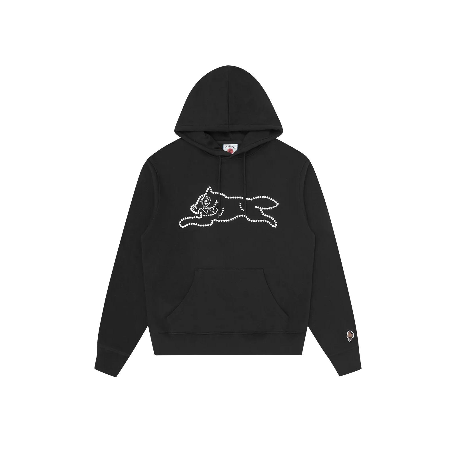 5063472085918 - Hoodie Crystal Running Dog Popover