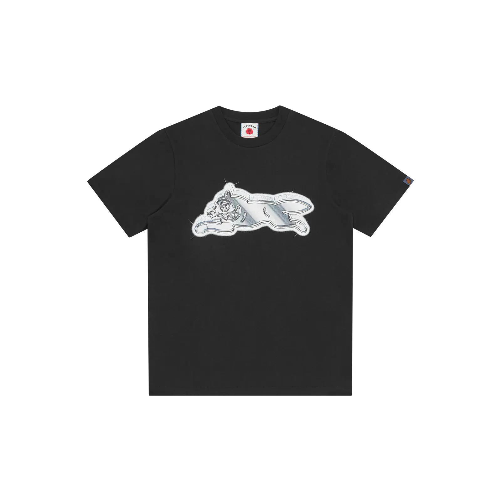 Image of T-Shirt Icecream Iced Out Running Dog