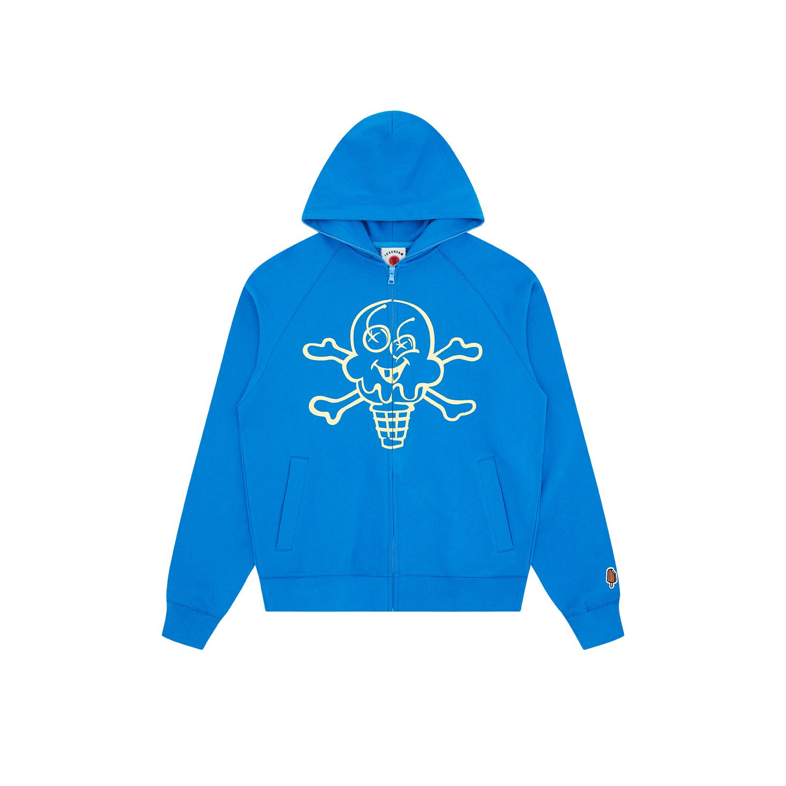 5063472075384 - Hoodie Cones & Bones Zip Through