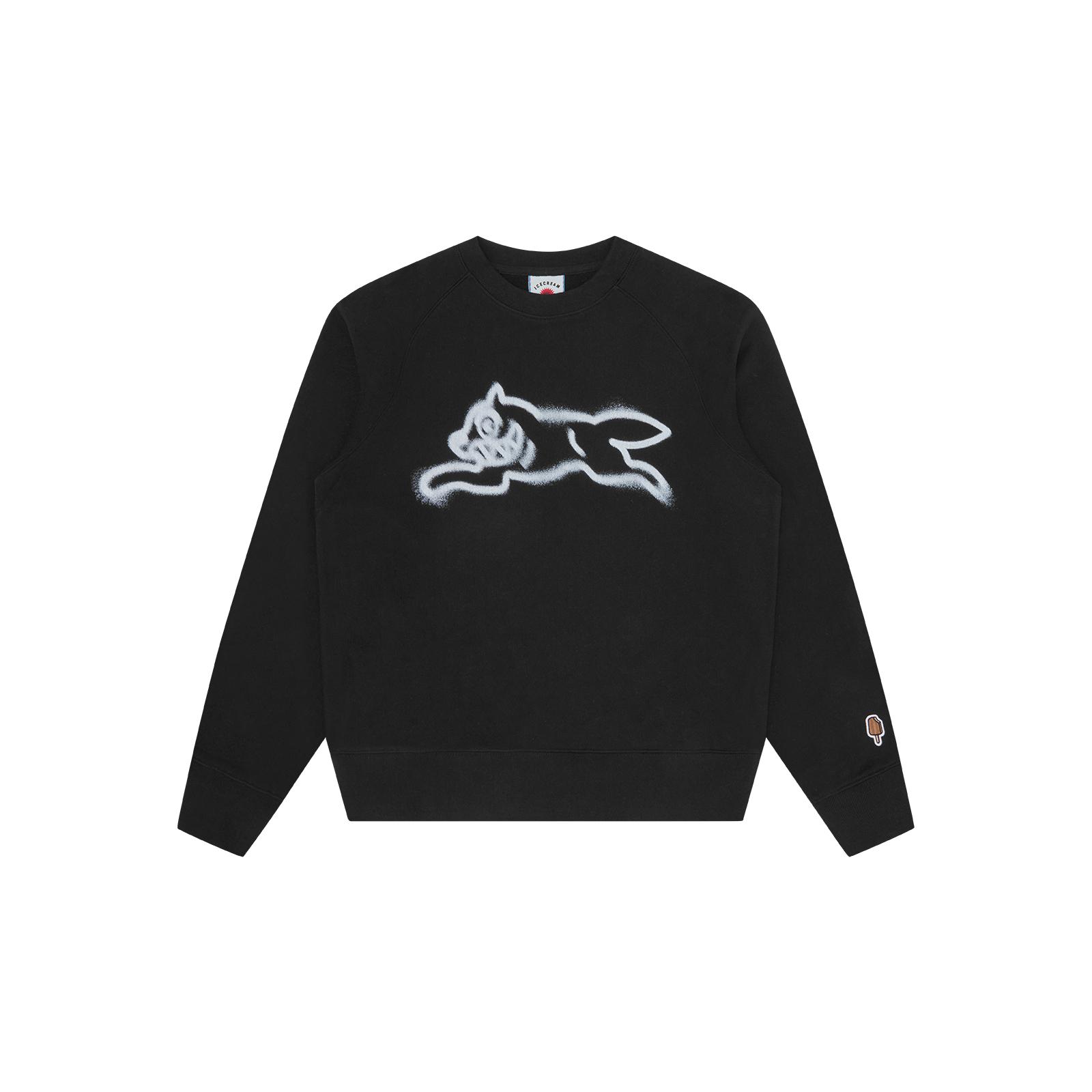 5063472064180 - Sweatshirt mit Rundhalsausschnitt Spray Paint Dog